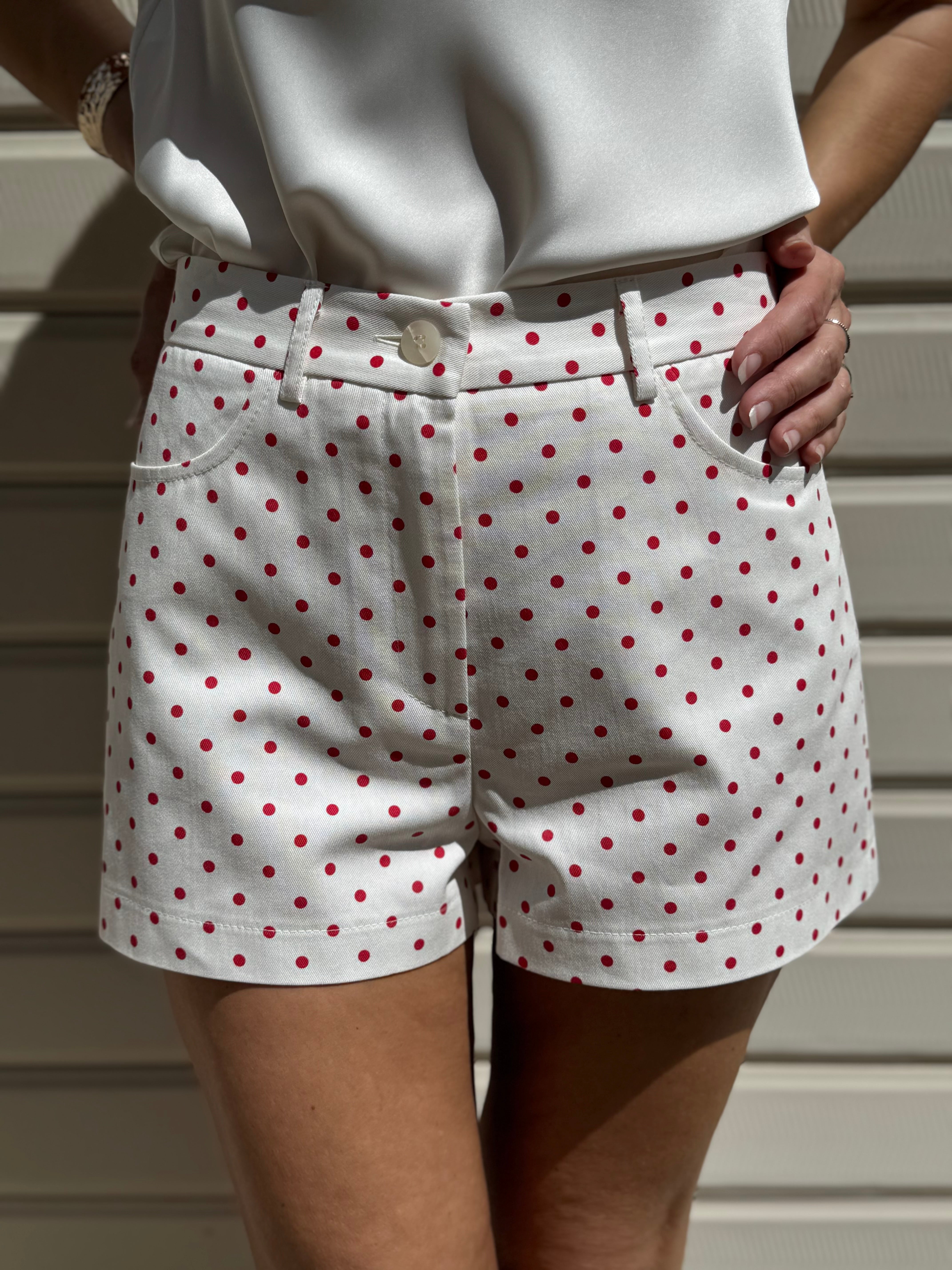 Shorts pois Imperial