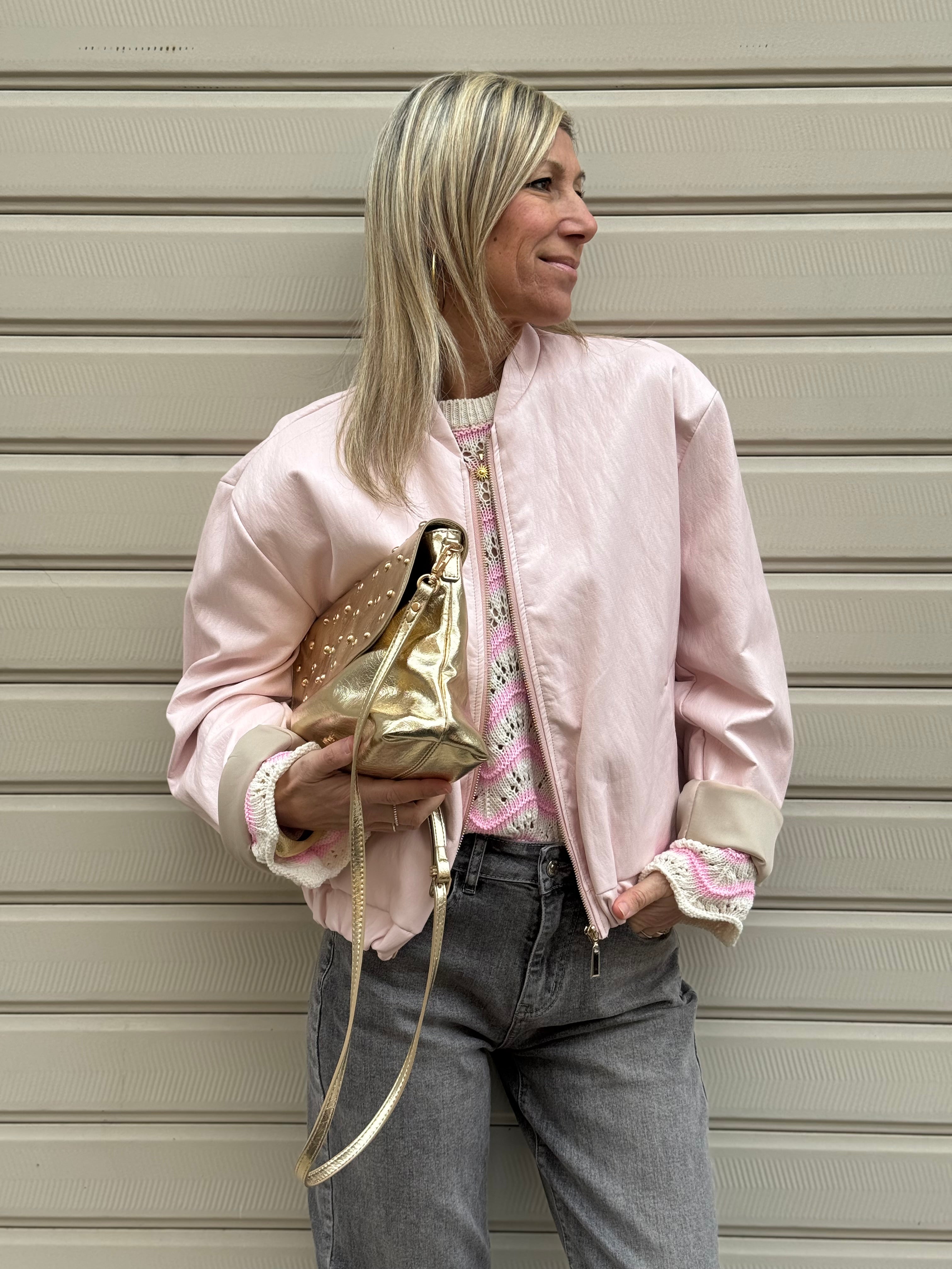 Bomber ecopelle over Adora