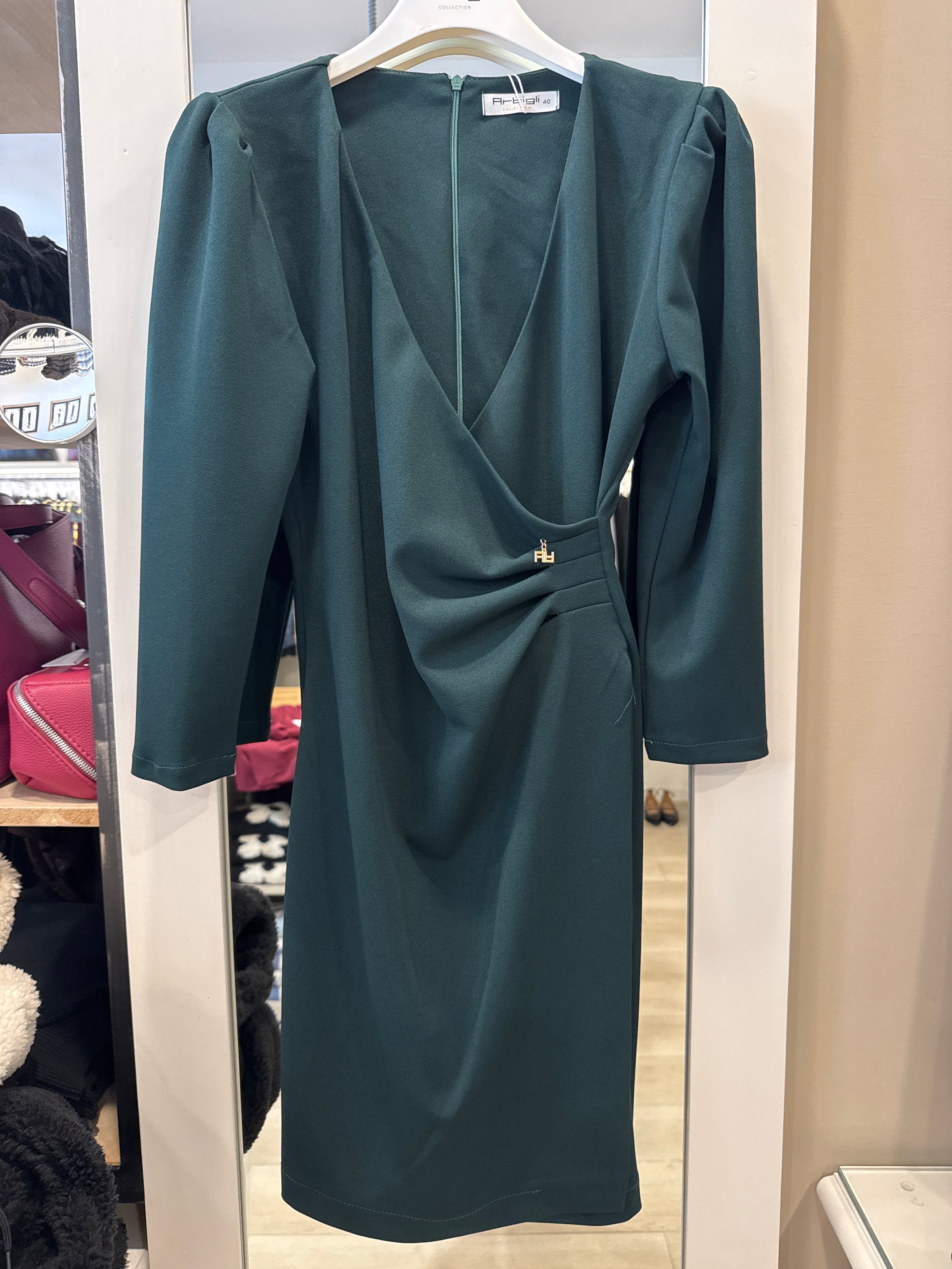 Abito Drappeggio Artigli