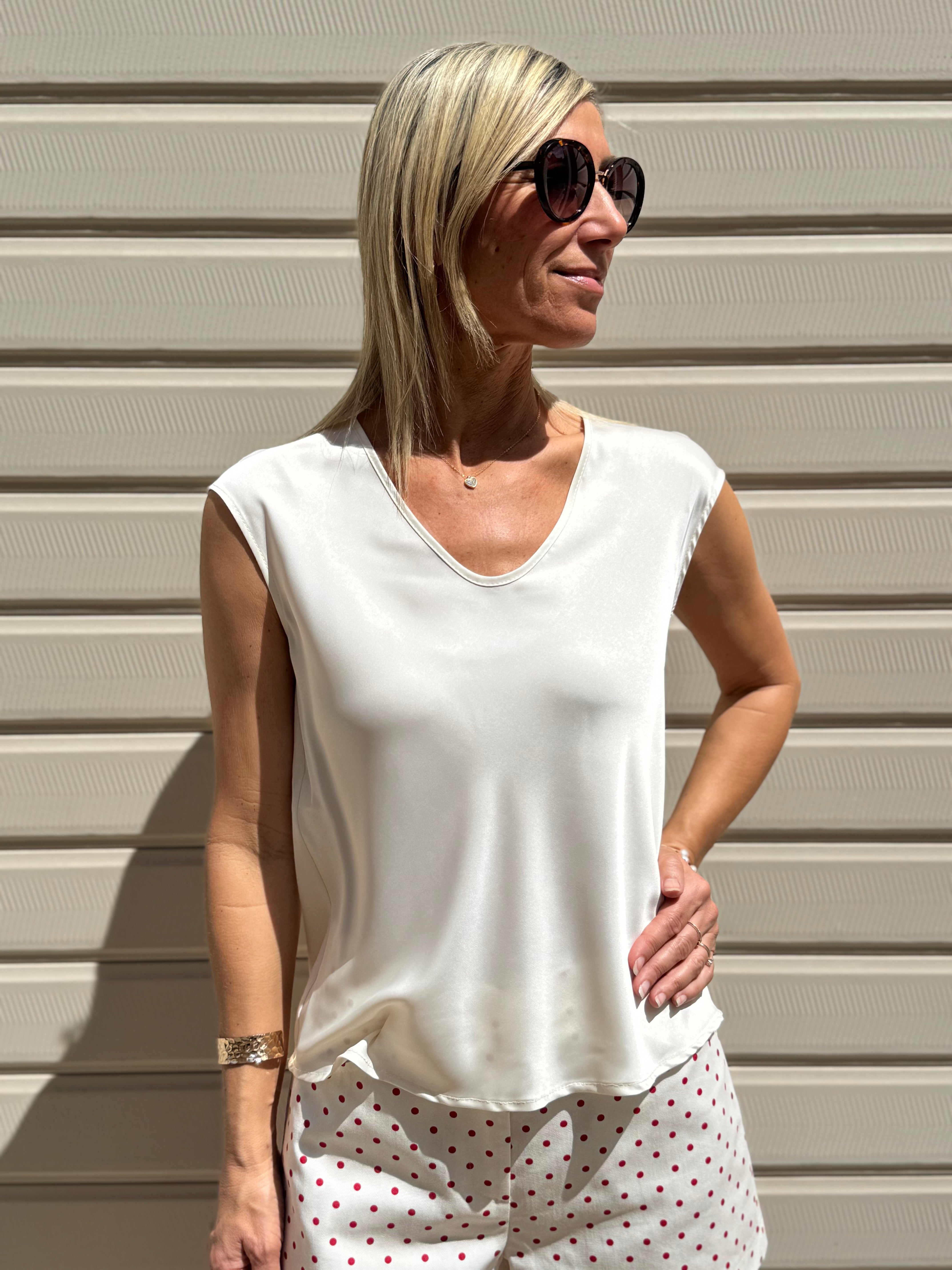 Blusa raso Imperial
