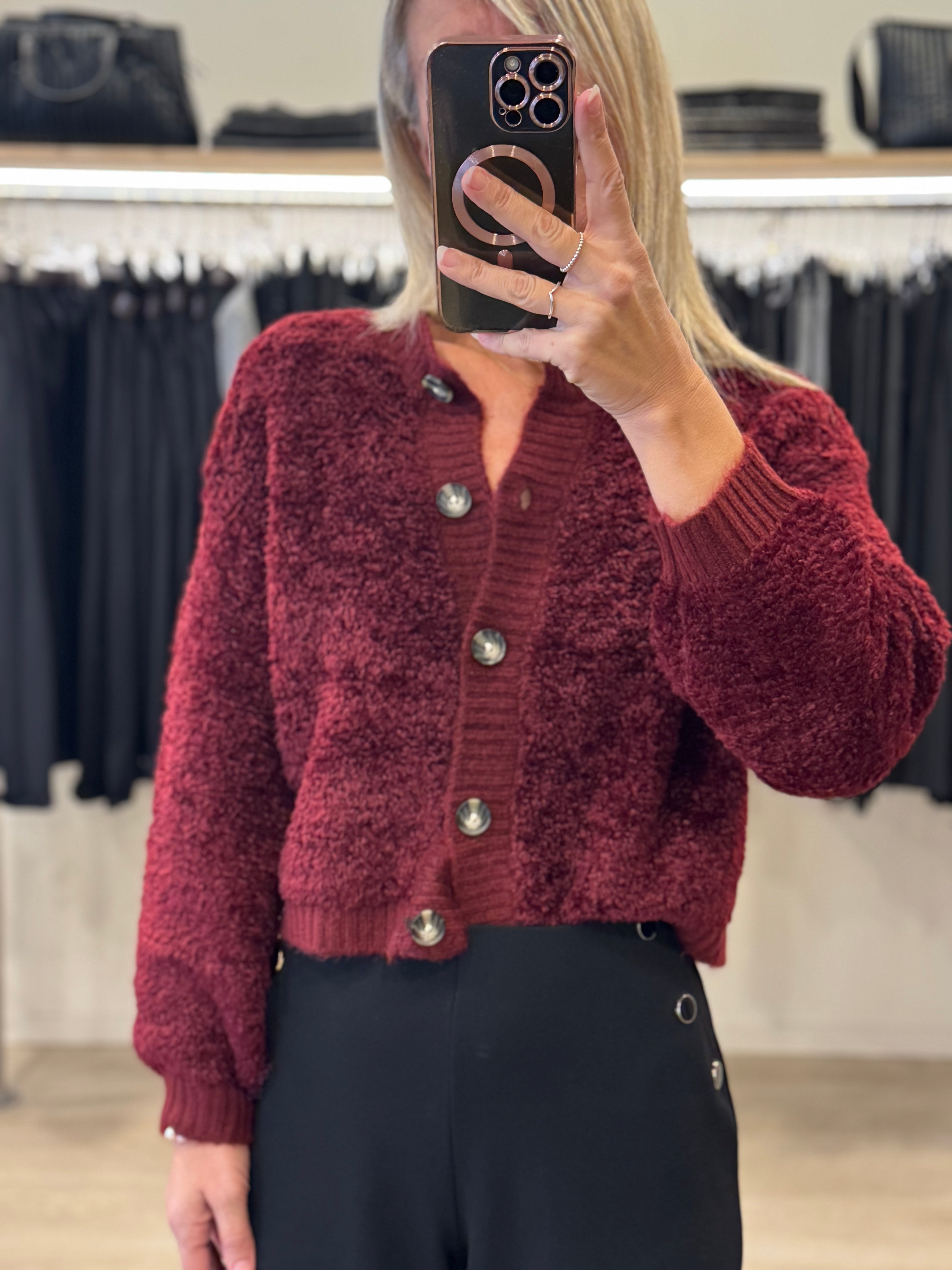 Cardigan bouclè jdy