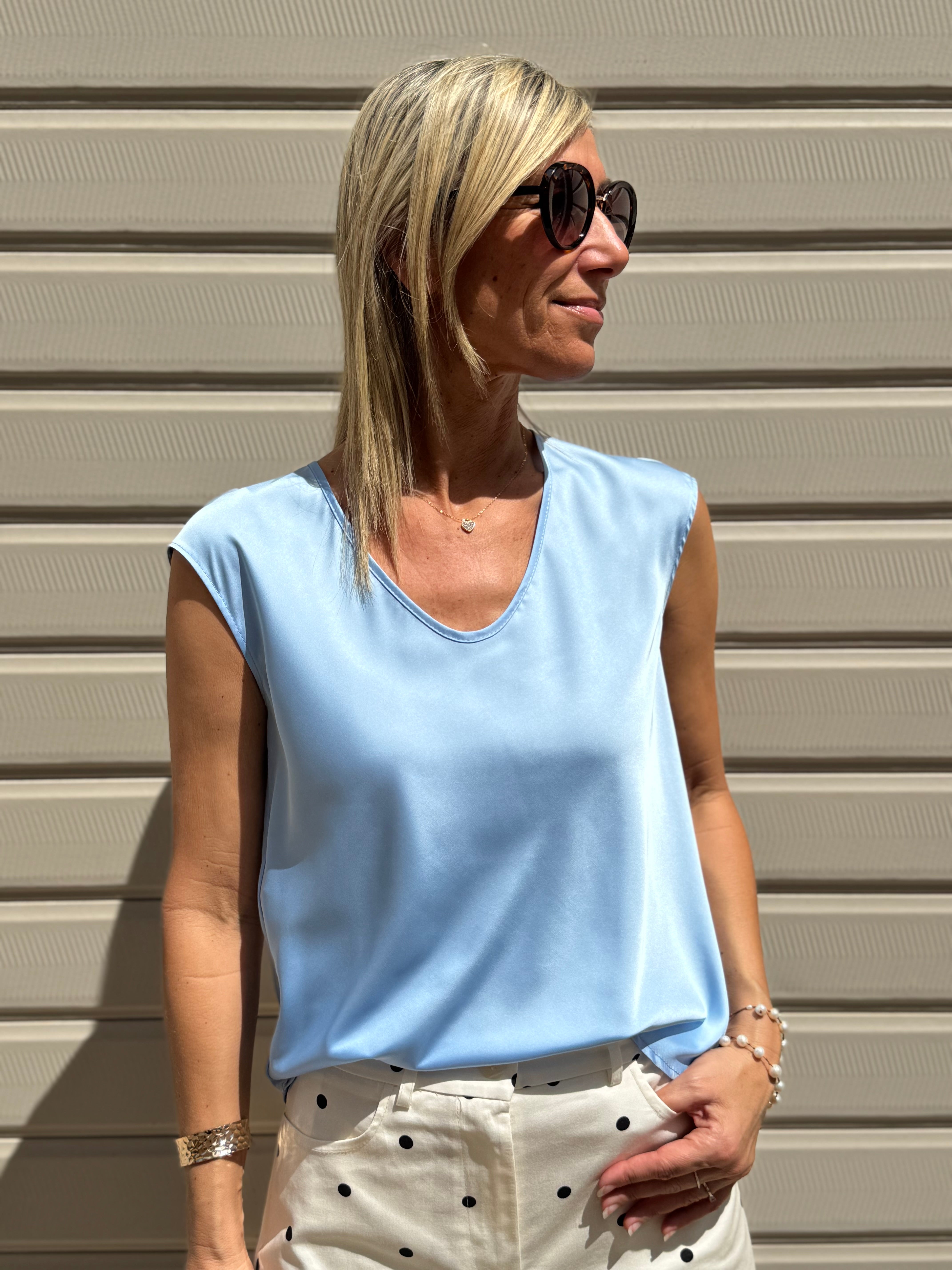 Blusa raso Imperial