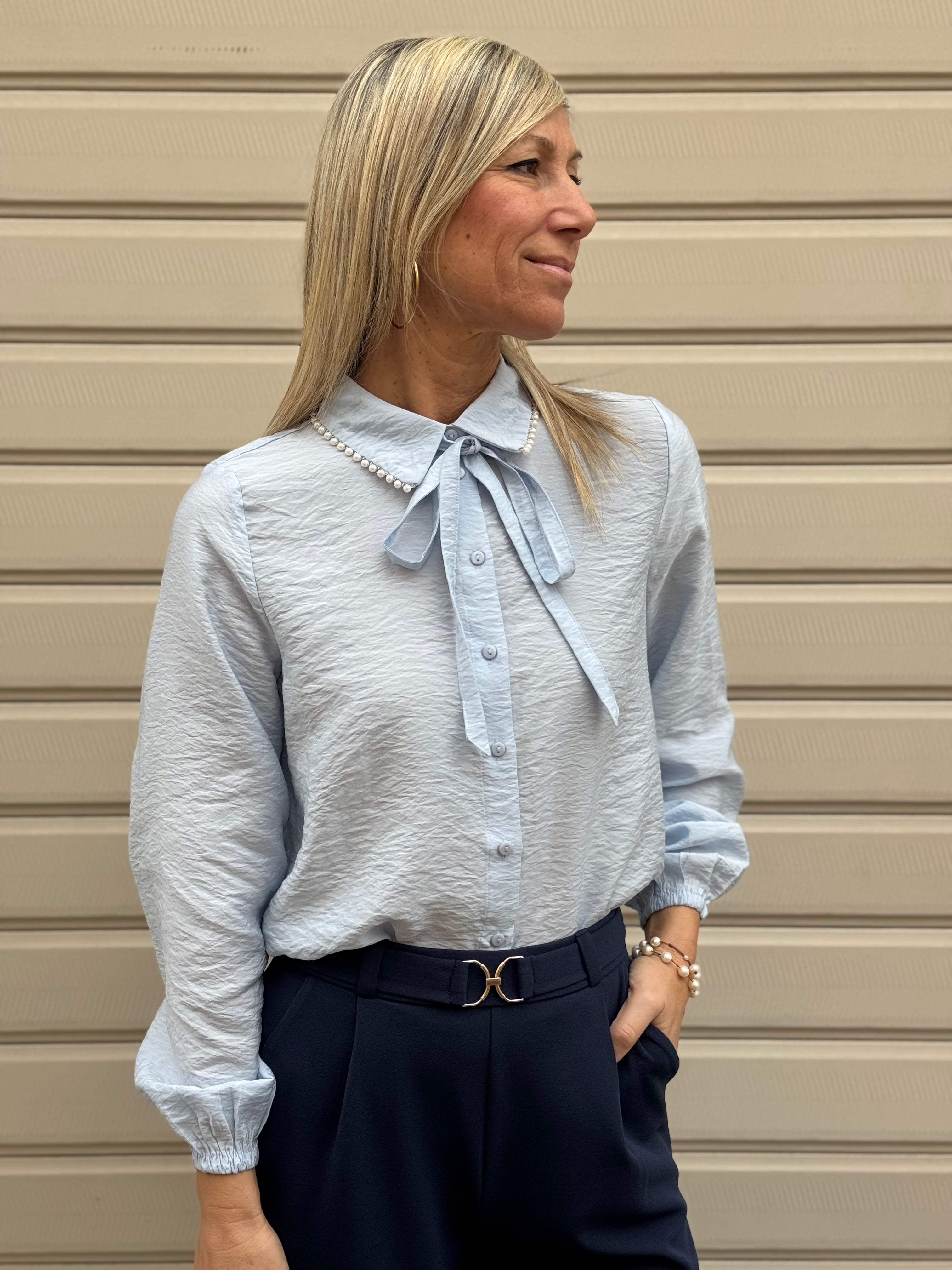 Camicia colletto perle Jdy