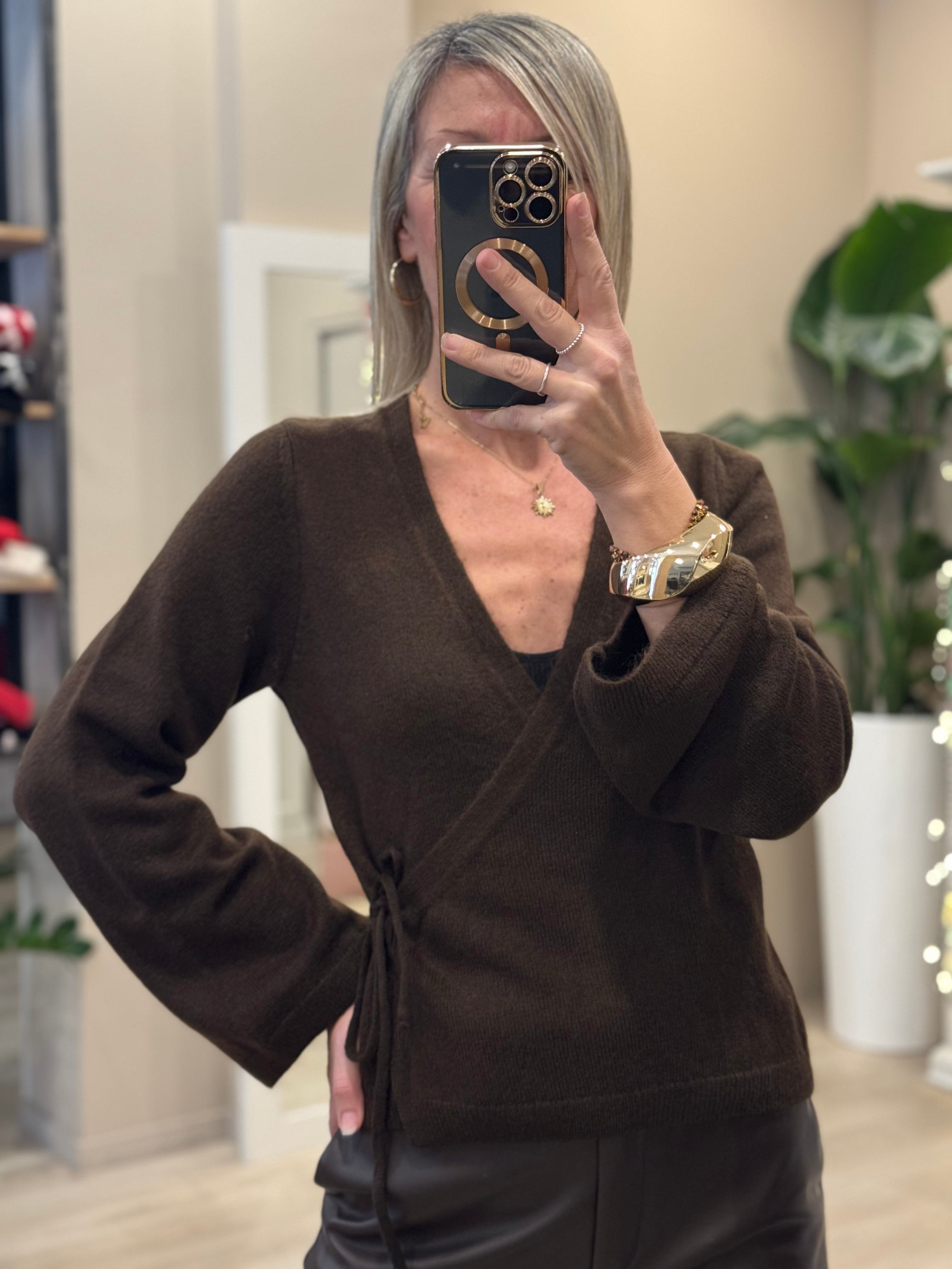 Cardigan incrocio jdy