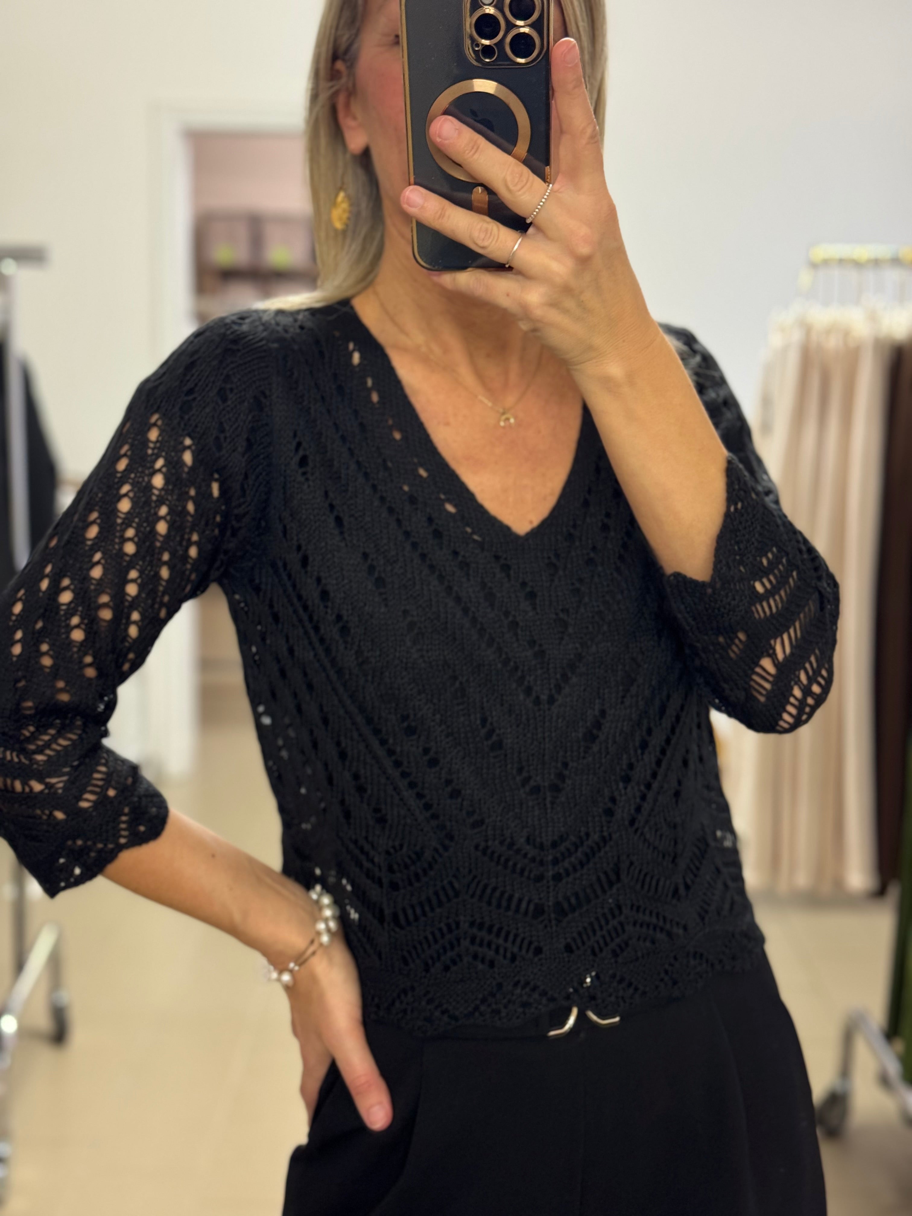 Maglia v traforata jdy