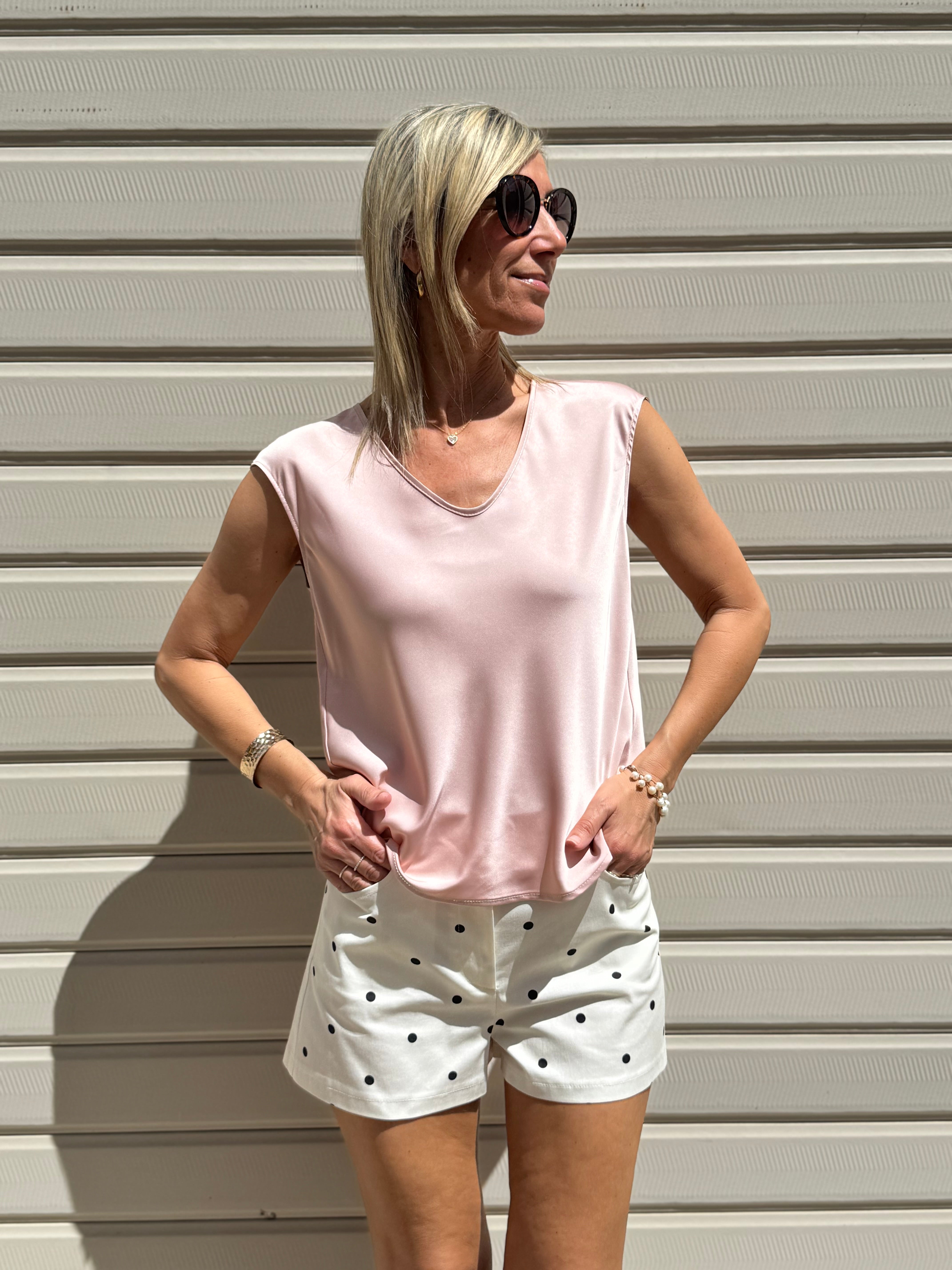 Blusa raso Imperial