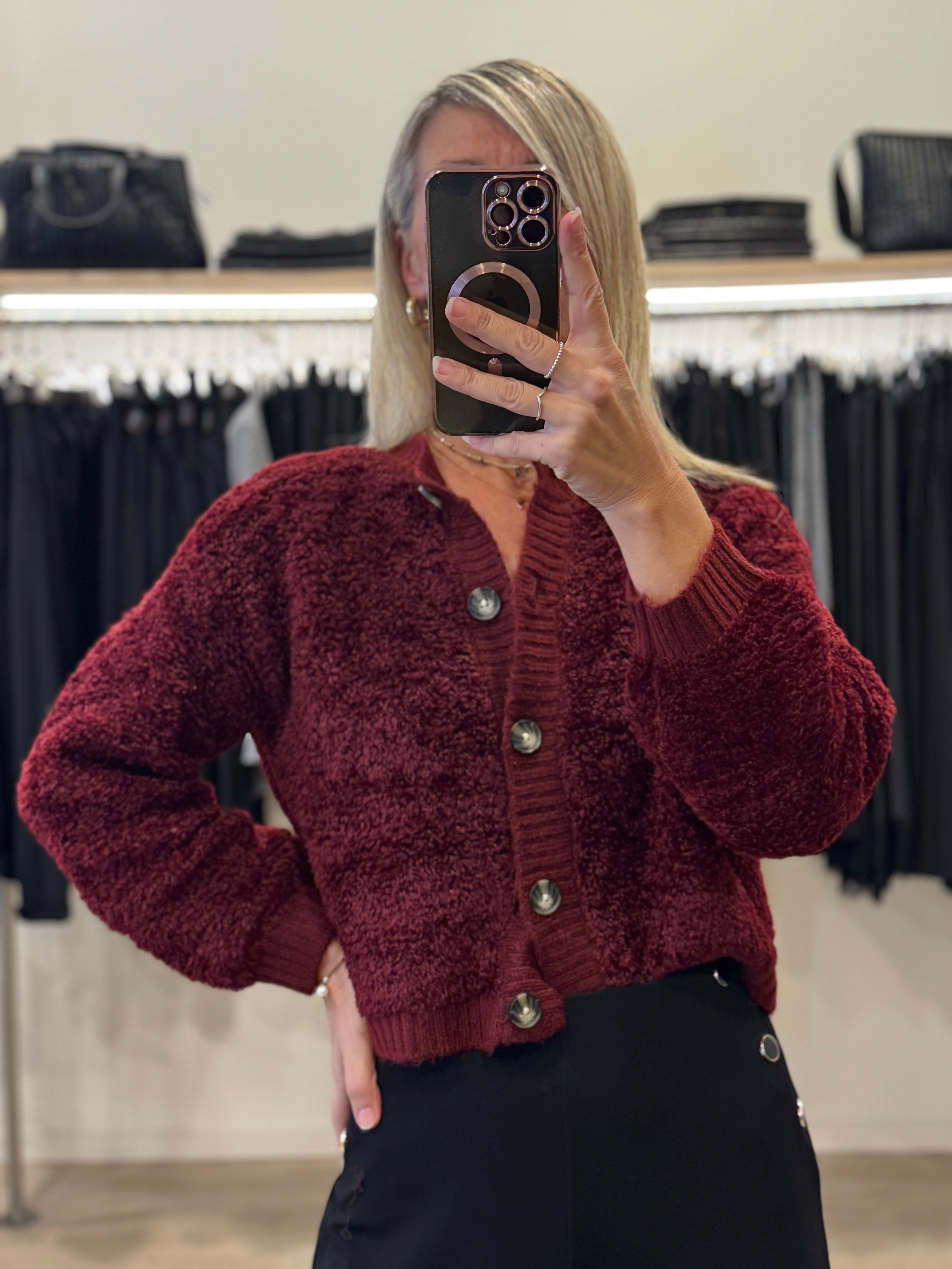 Cardigan bouclè jdy