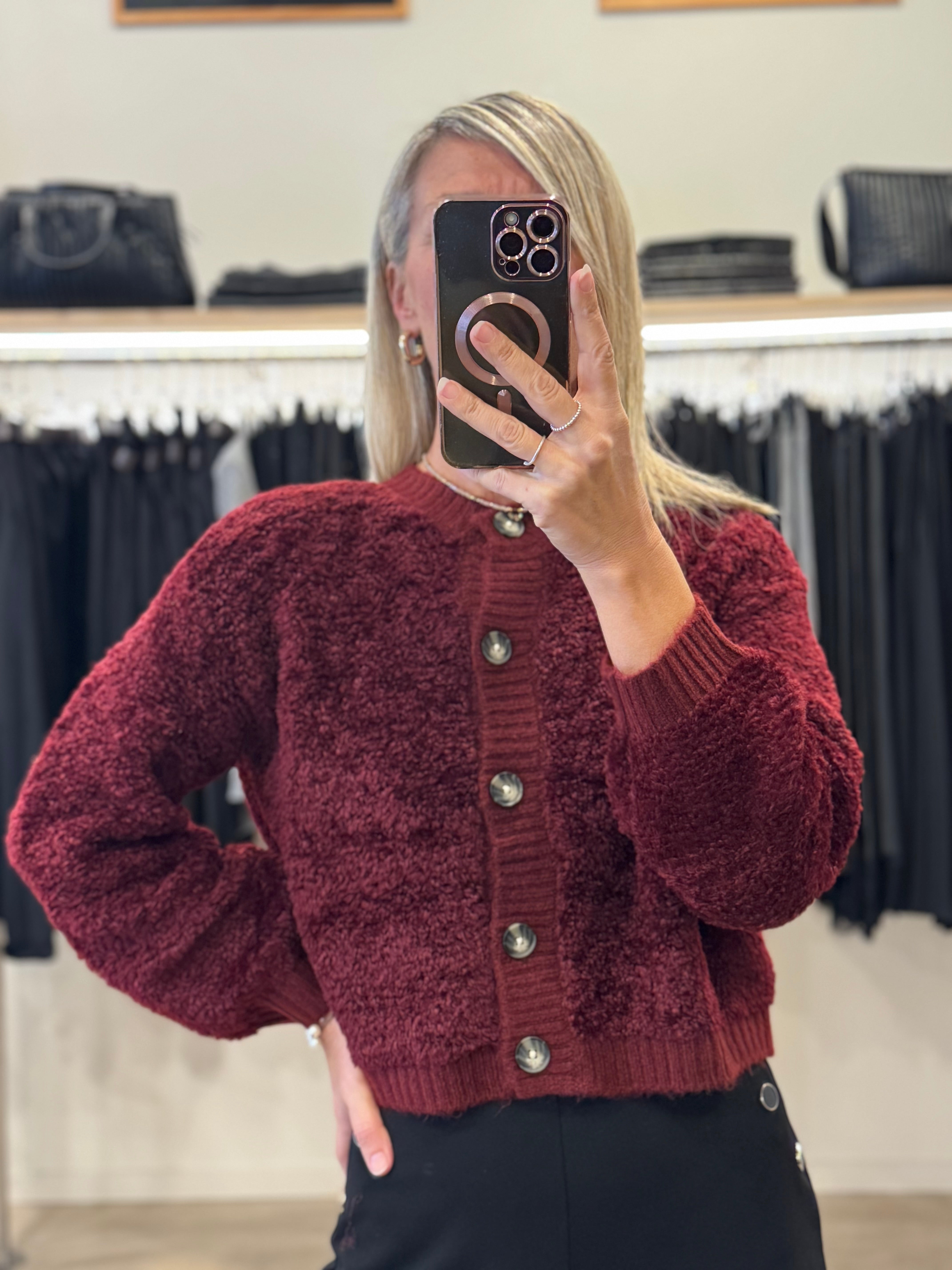 Cardigan bouclè jdy