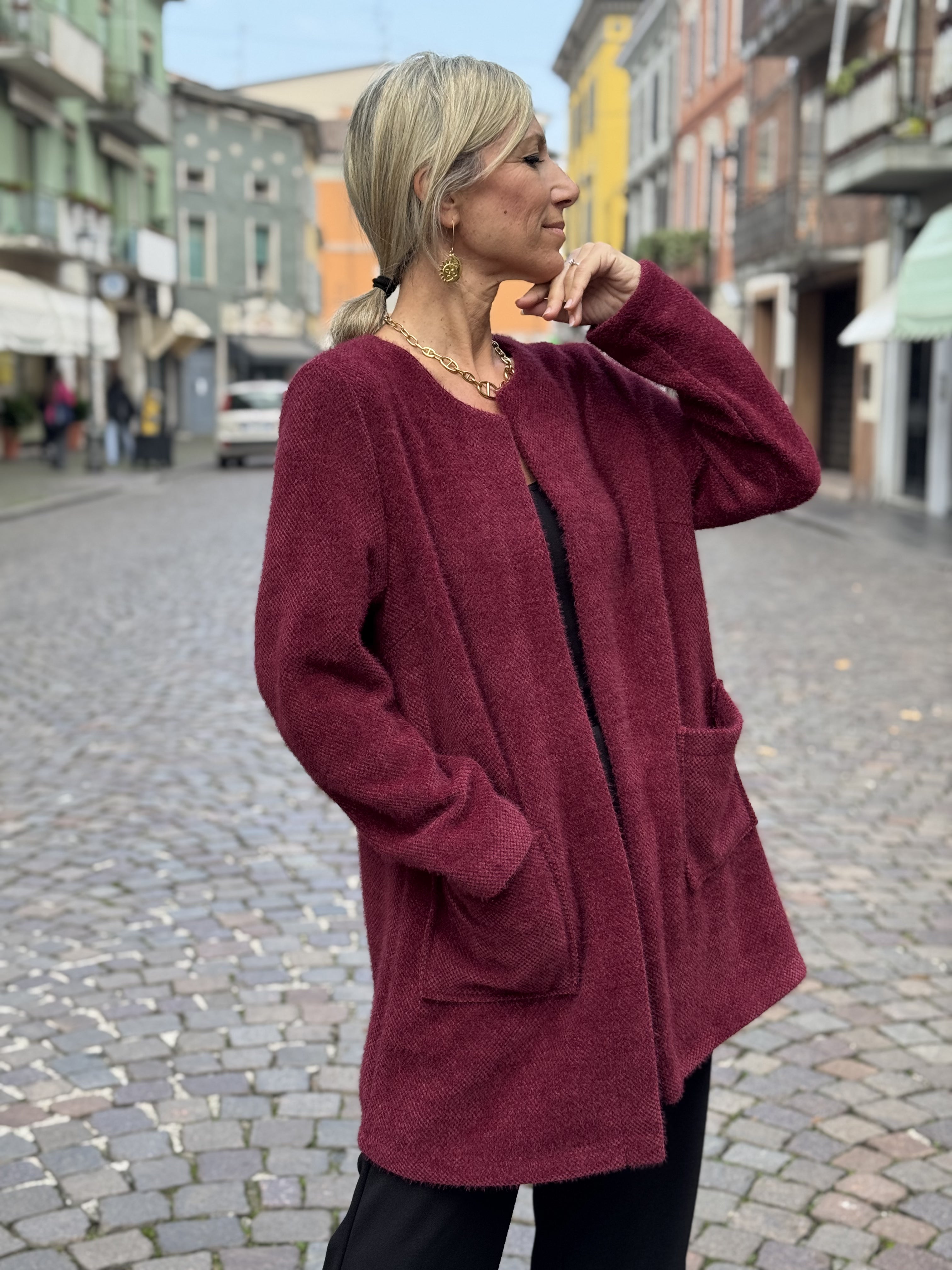 Cardigan lungo Pelosetto