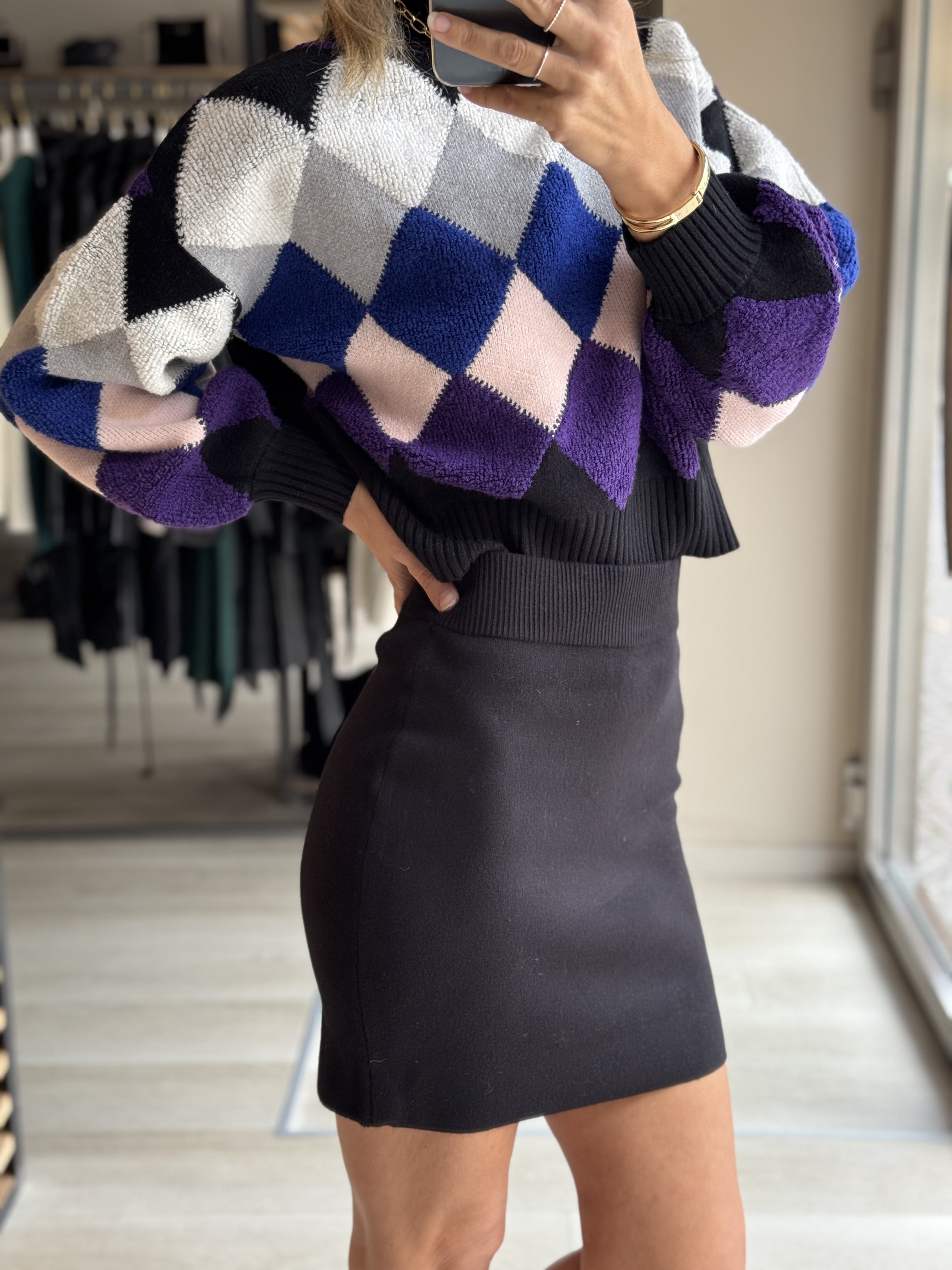 Minigonna Mila in maglia