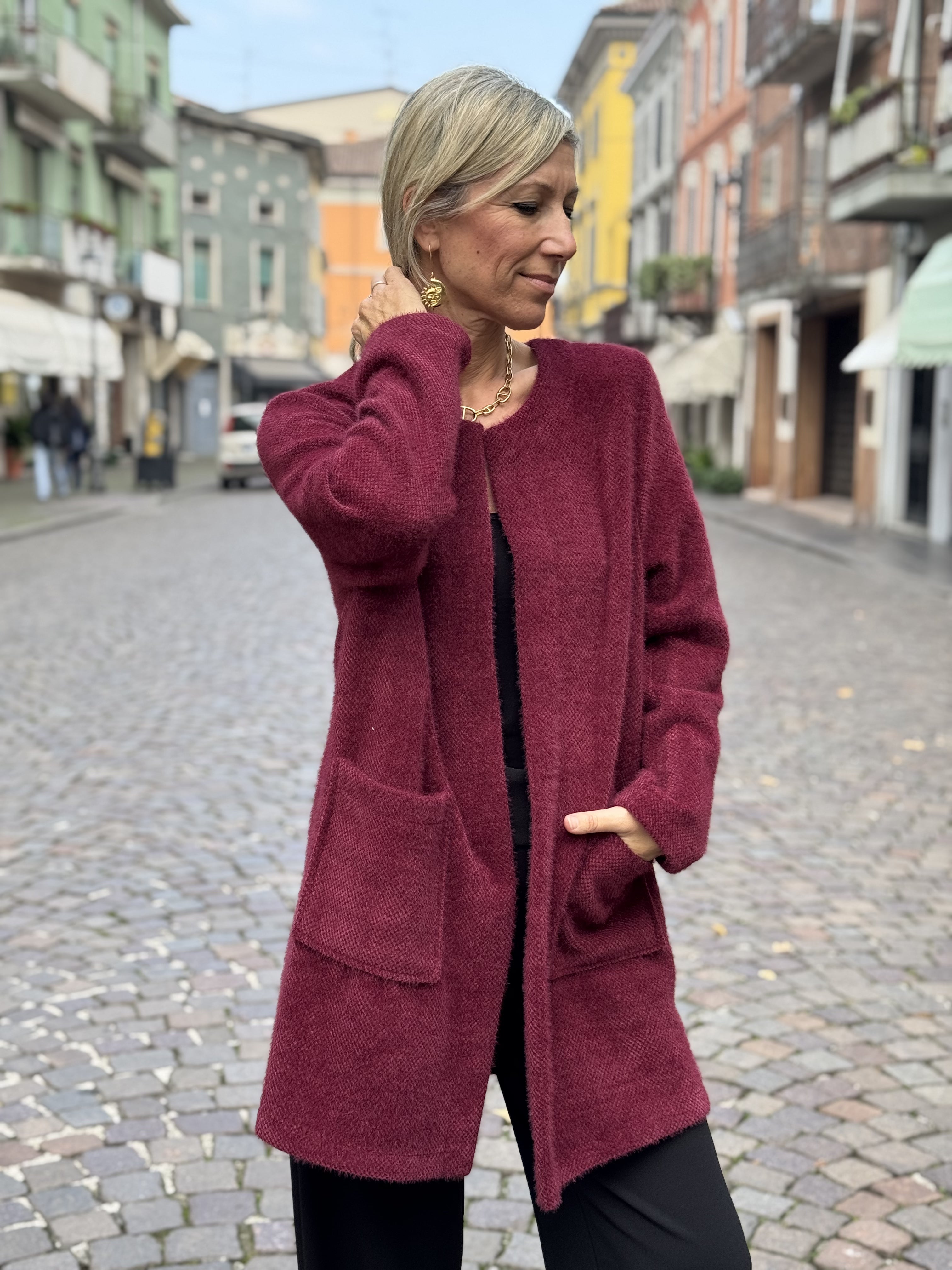 Cardigan lungo Pelosetto