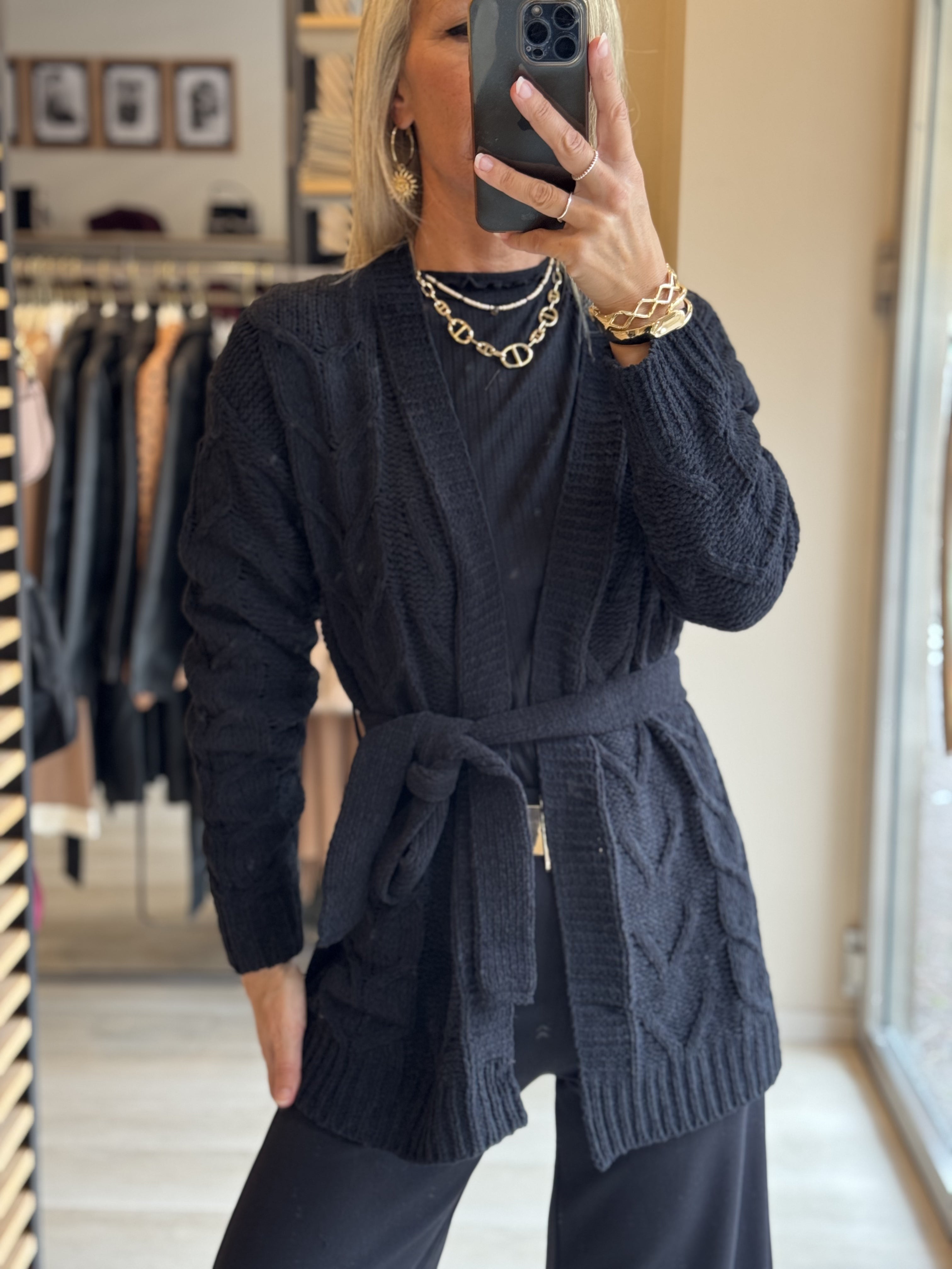 Cardigan Ciniglia
