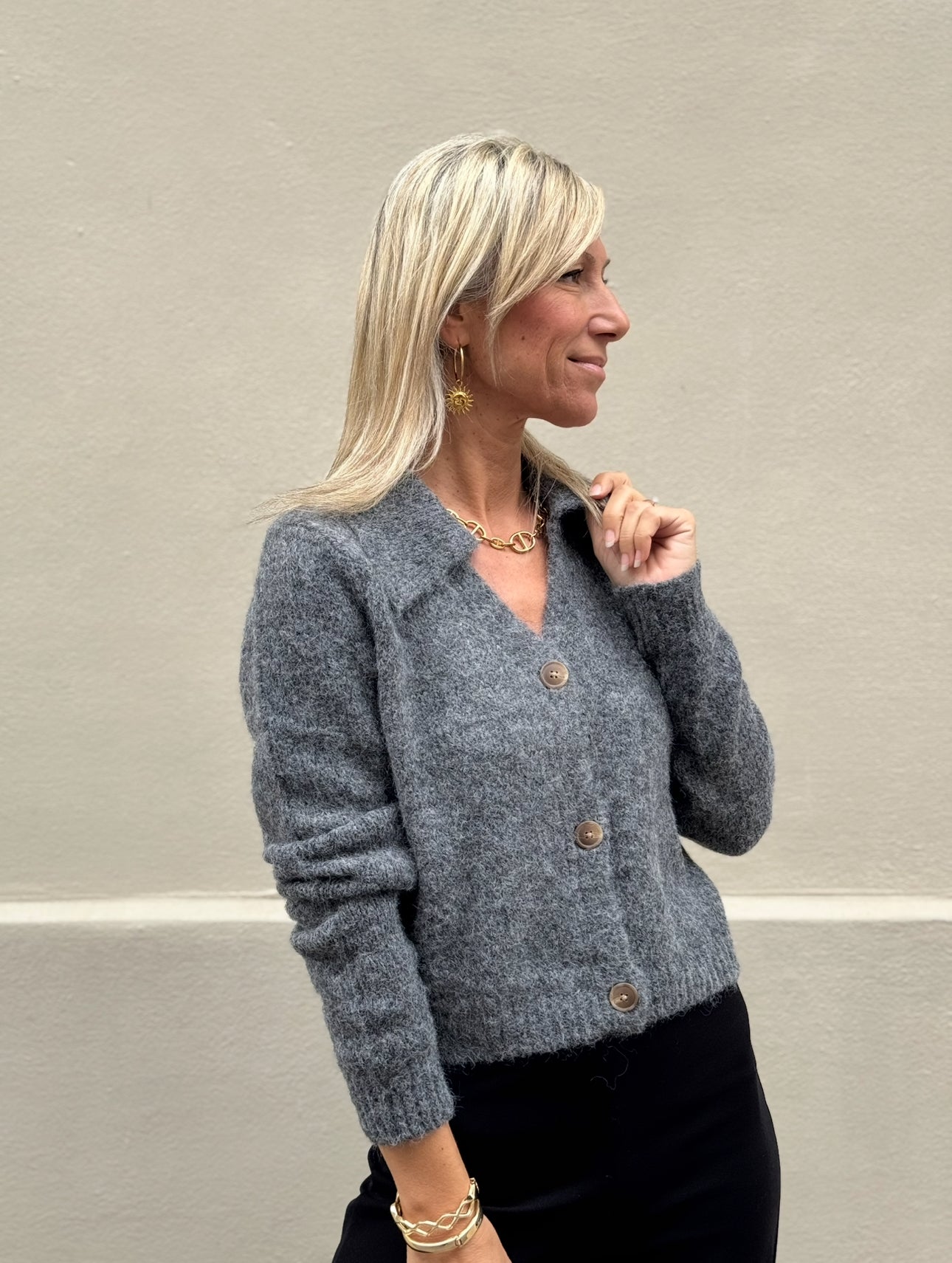 Cardigan Colletto