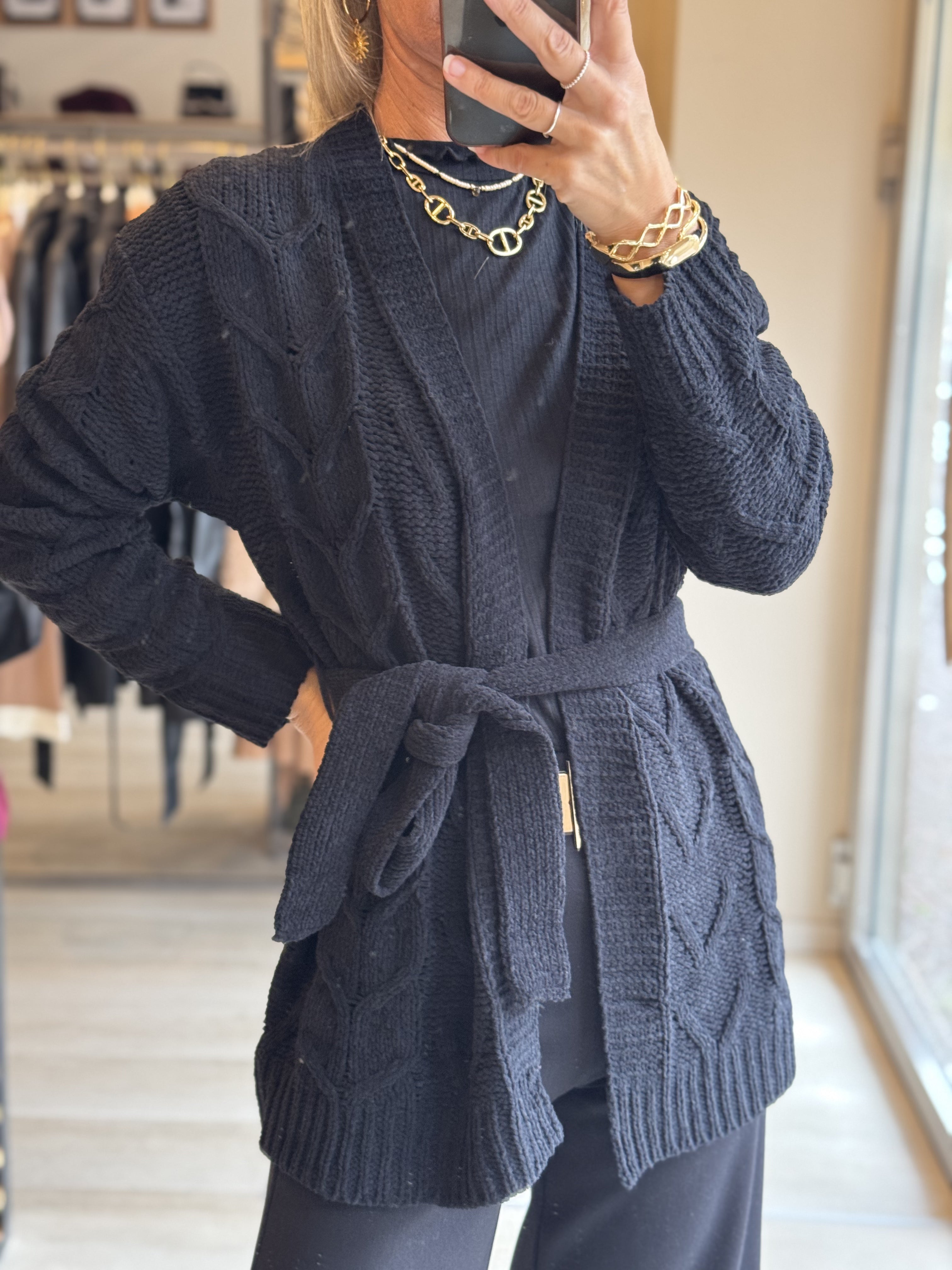 Cardigan Ciniglia