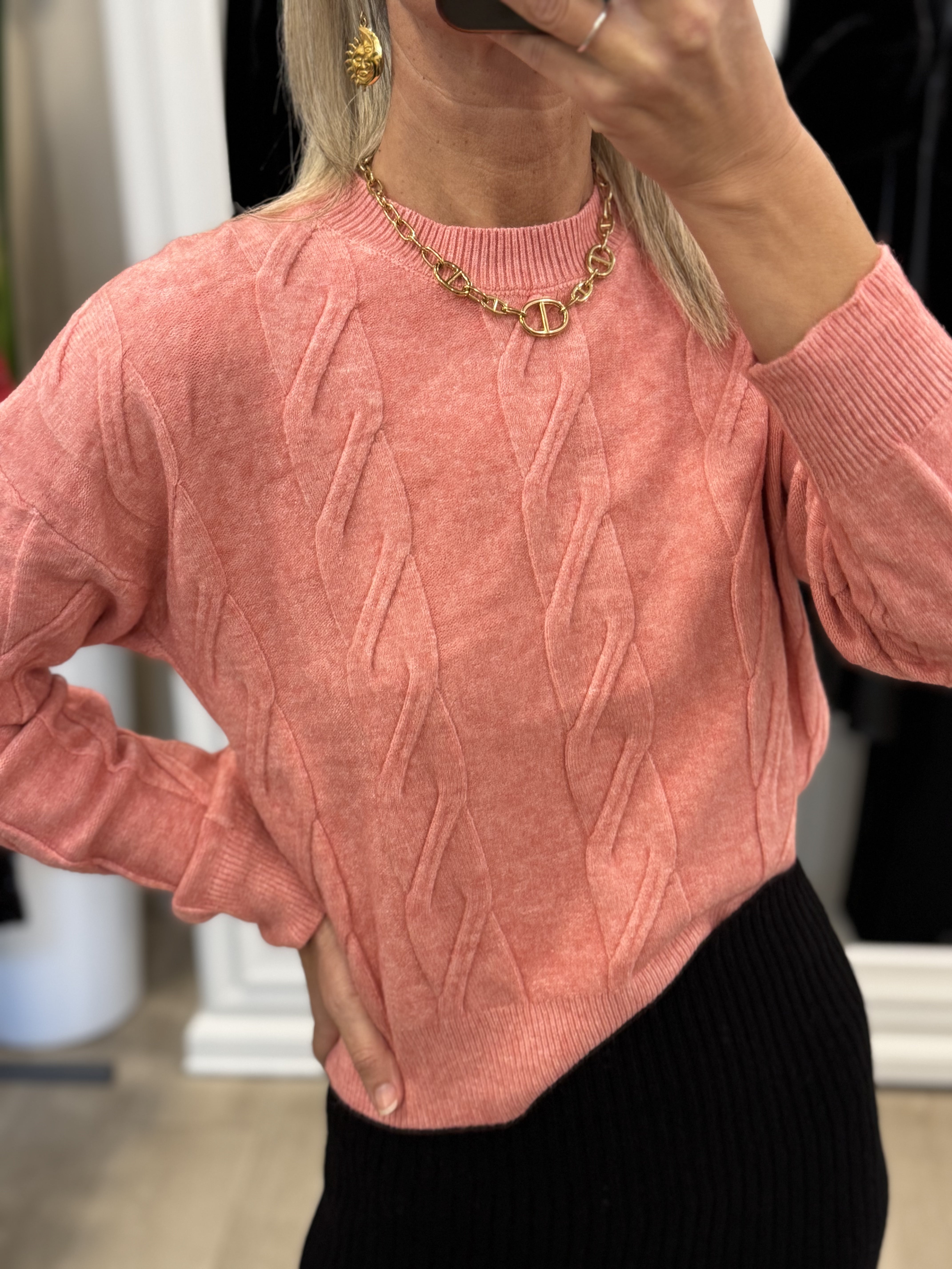 Maglia Trecce Scatoletta