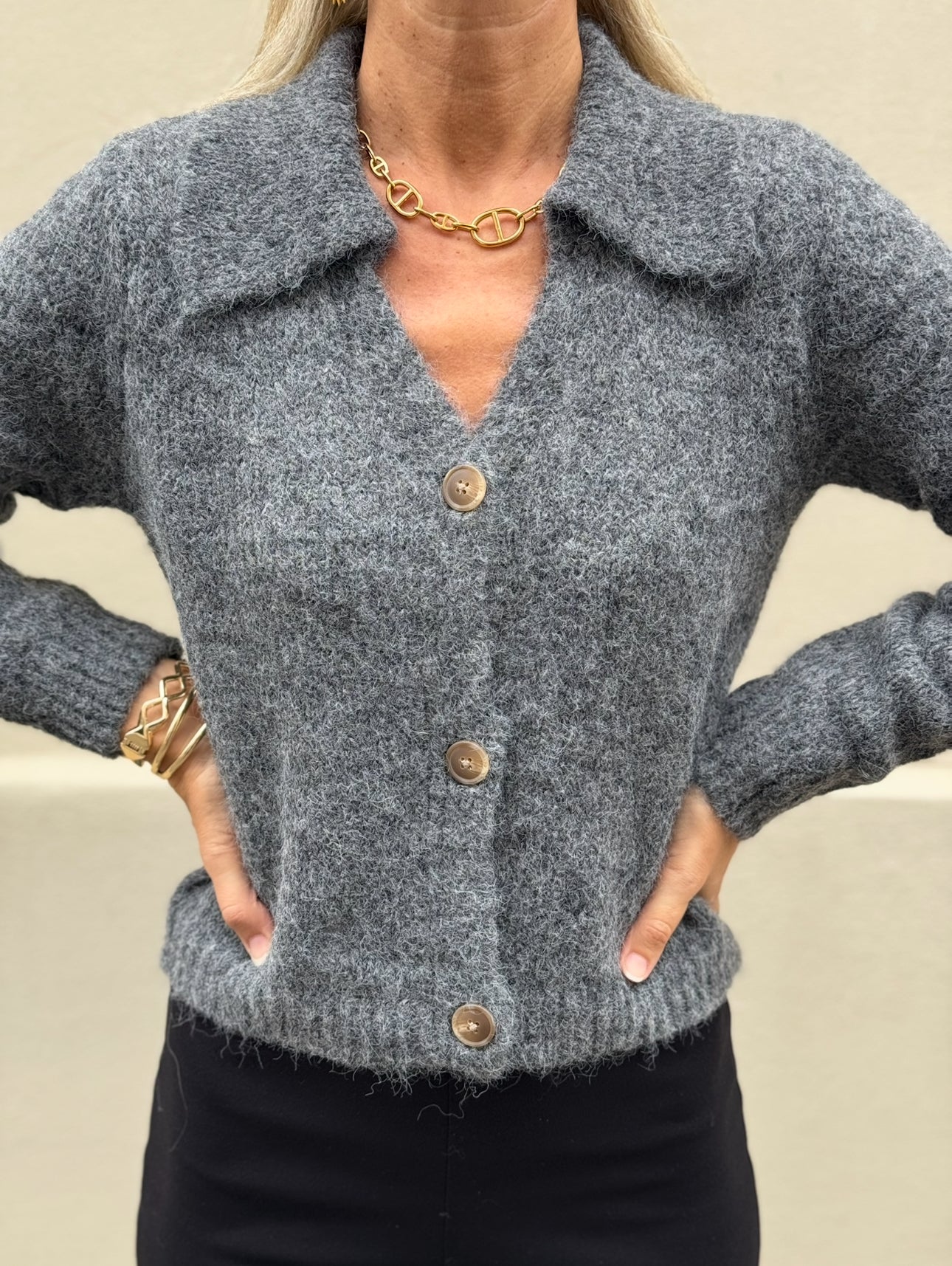 Cardigan Colletto