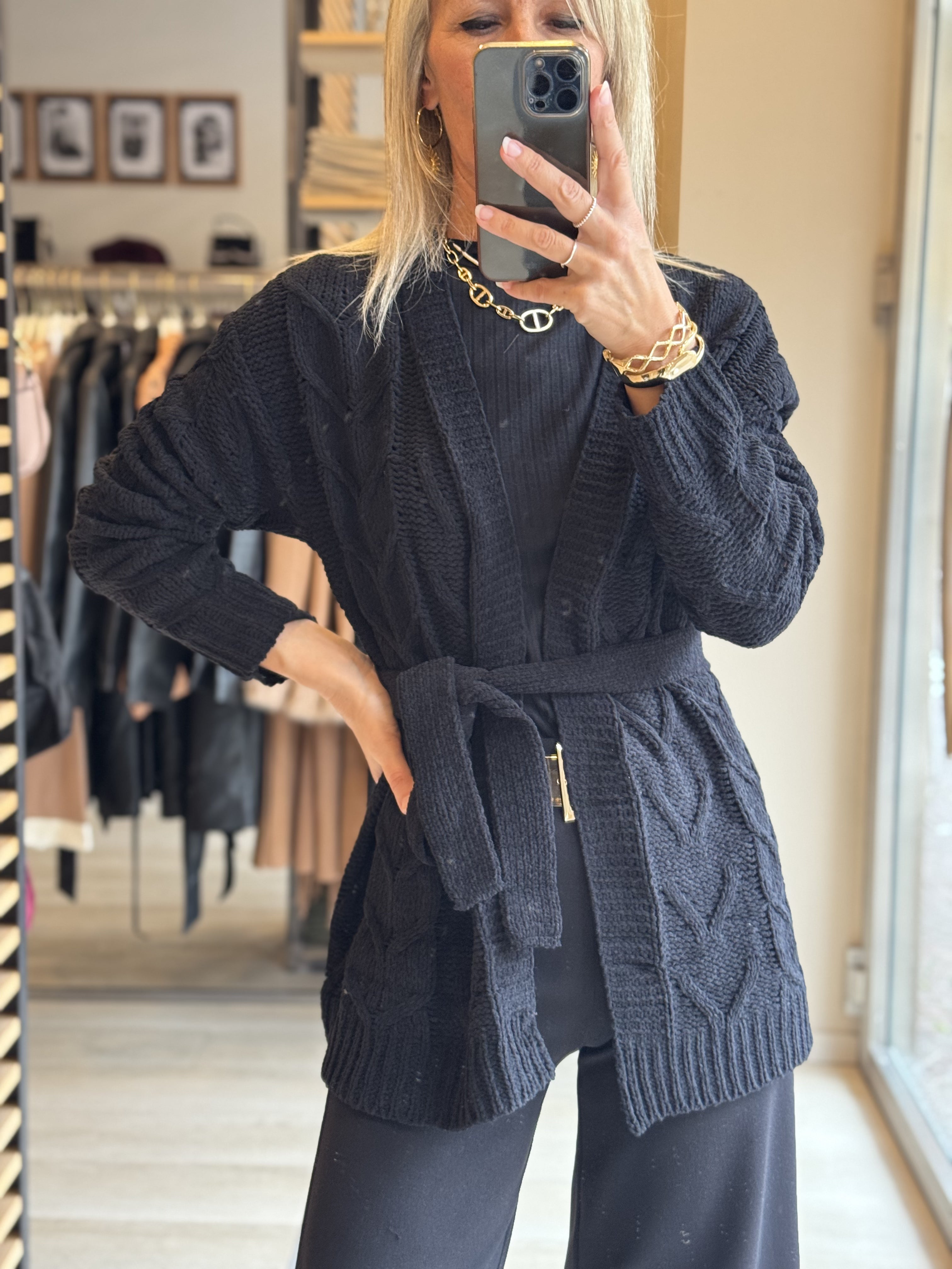 Cardigan Ciniglia