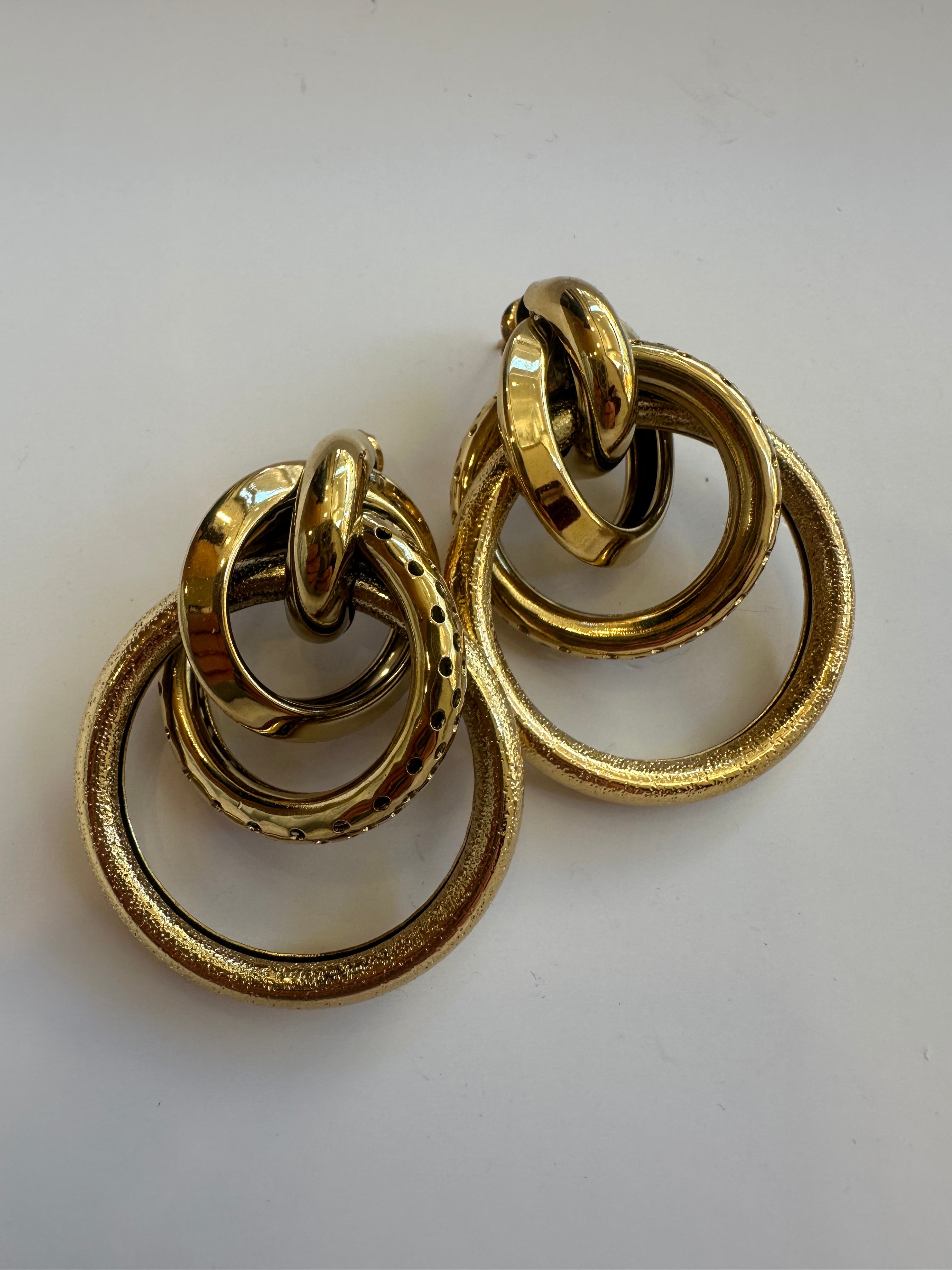 Orecchini multicerchio