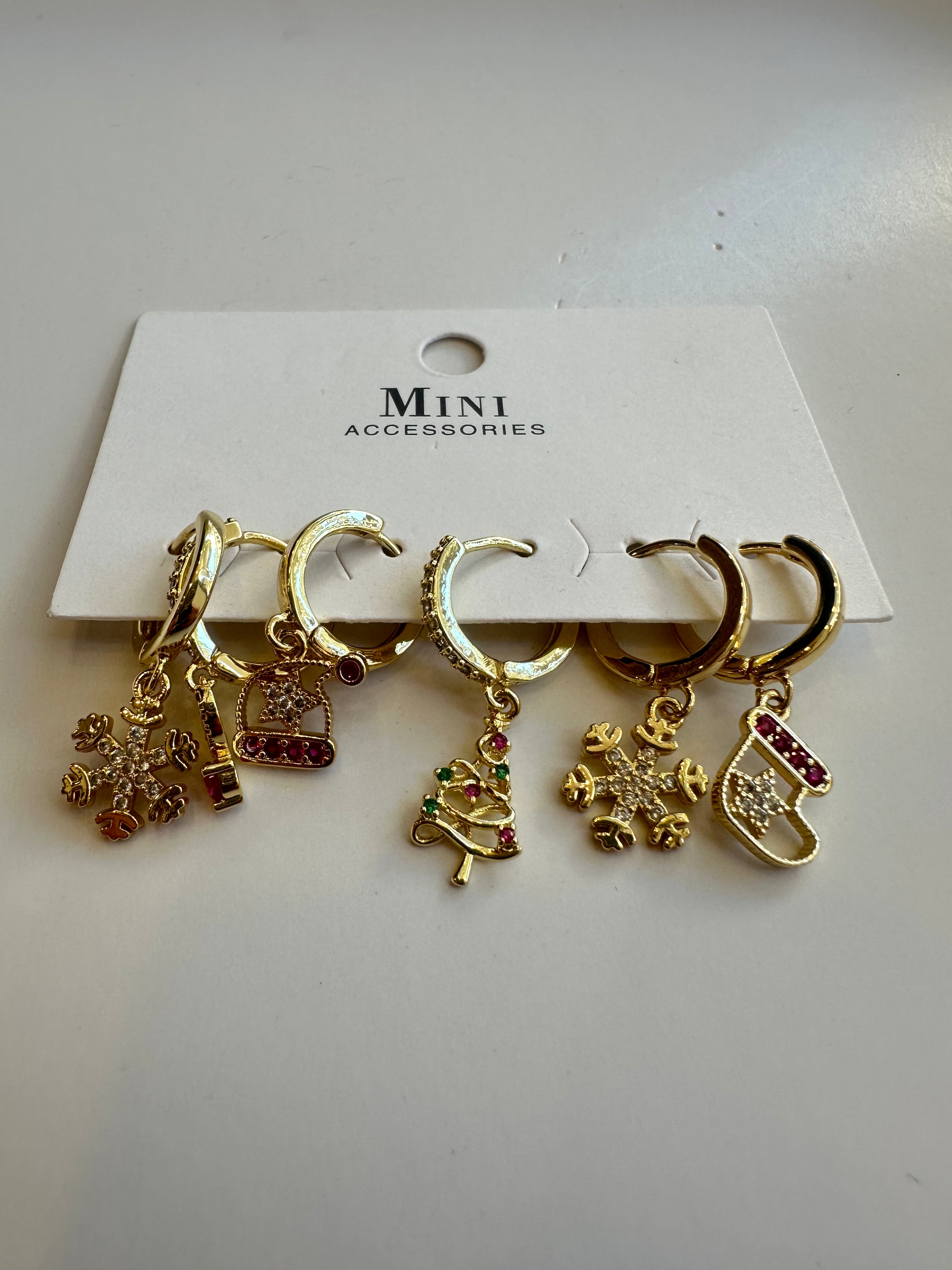 Set orecchini Natale