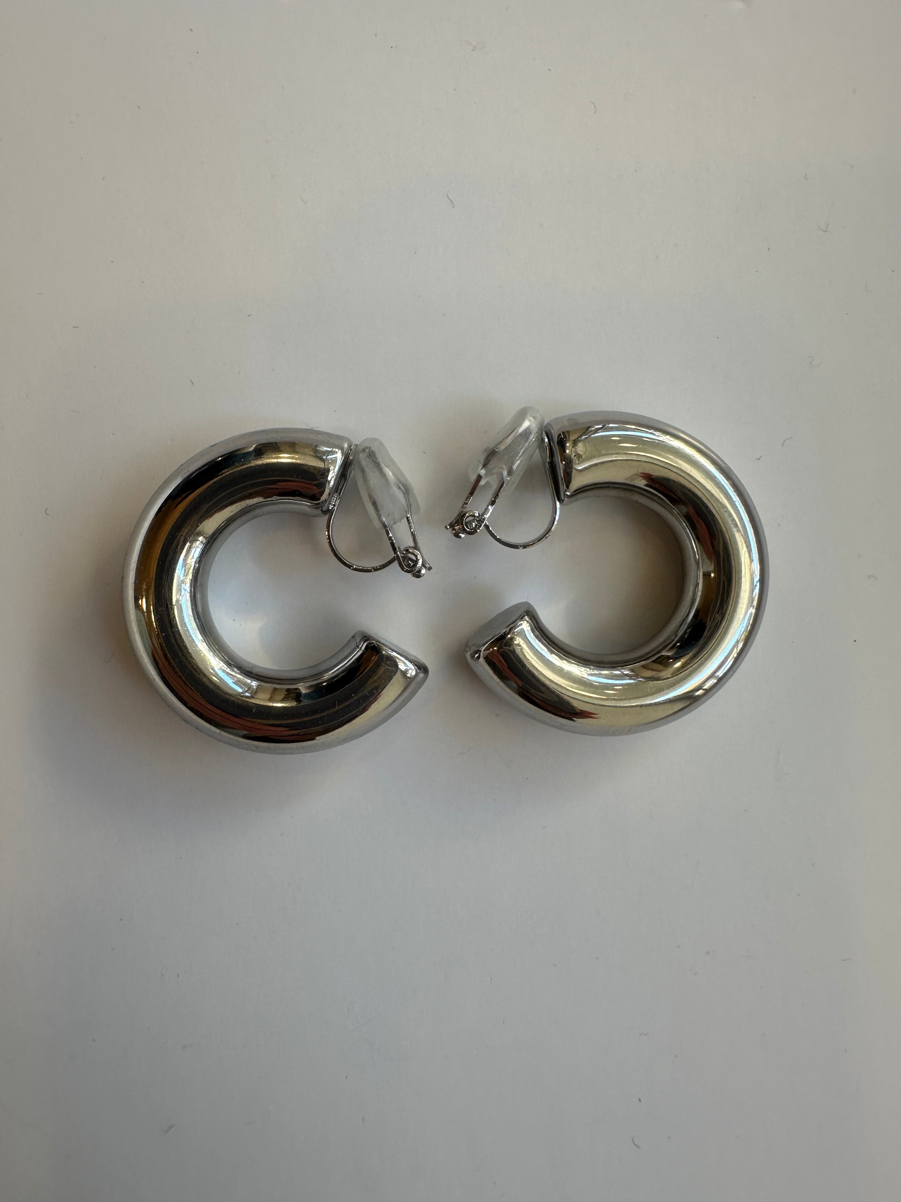 Orecchini clip cerchio