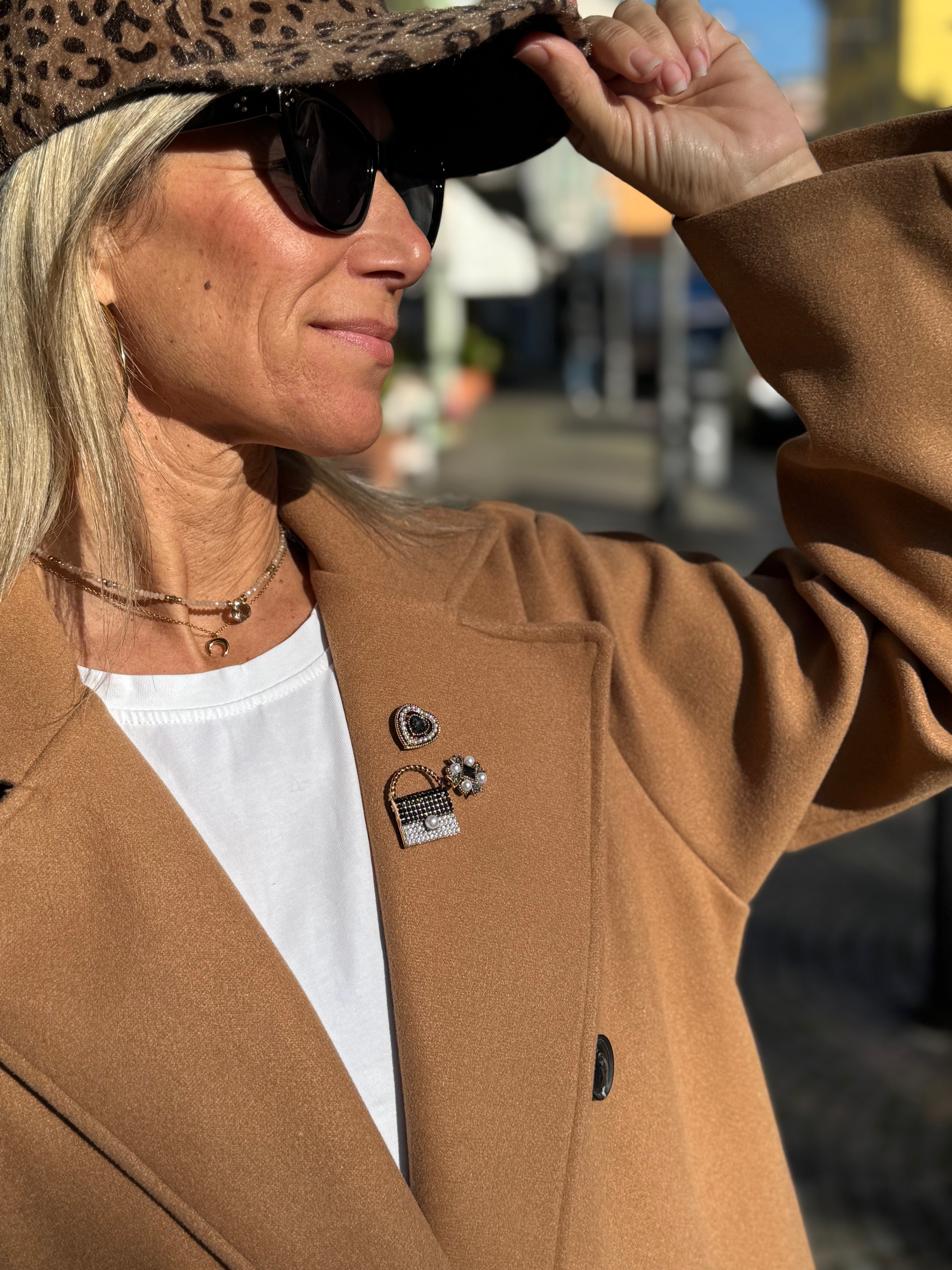 Set spille borsetta nera