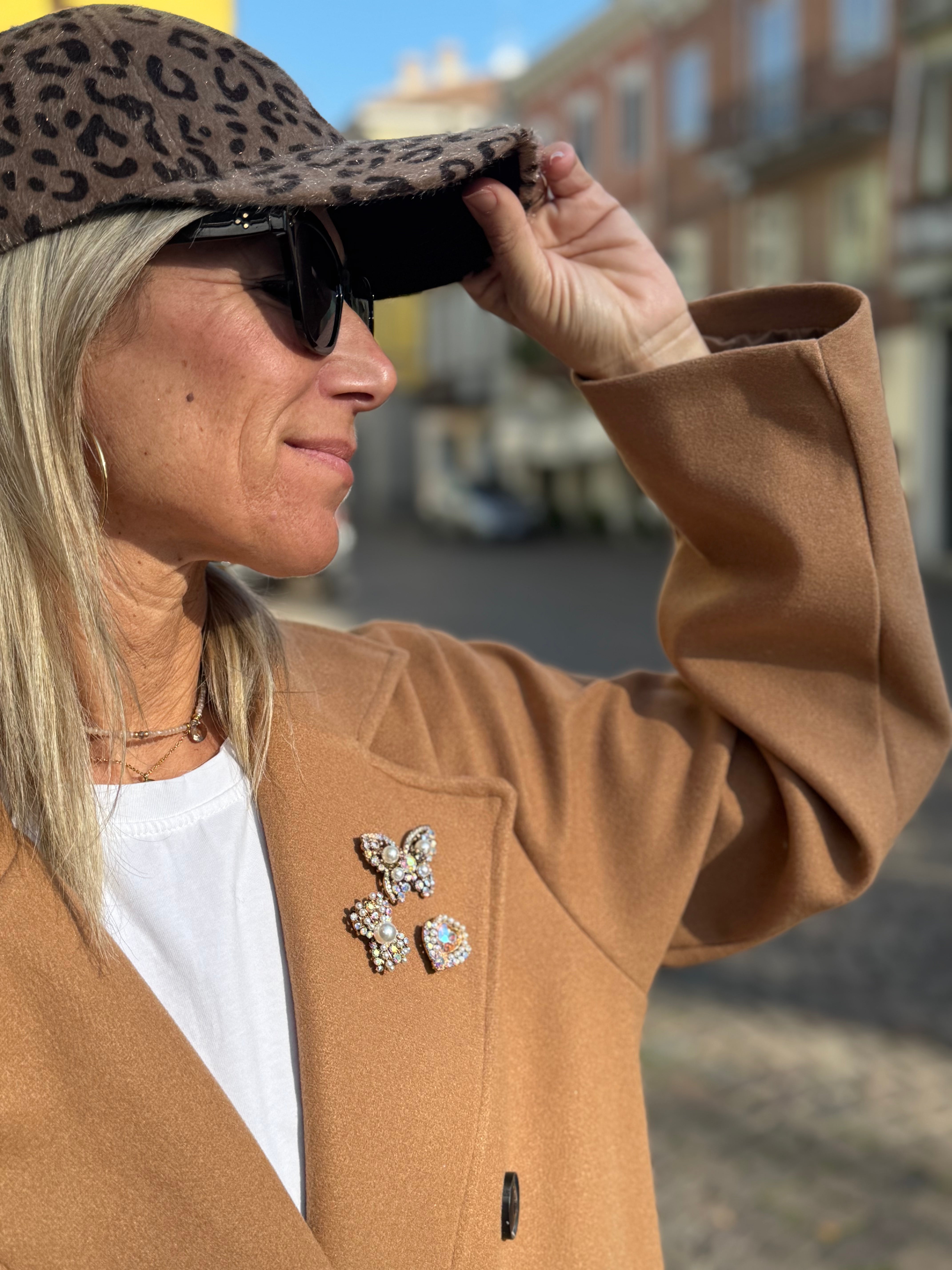 Set spille farfalla oro