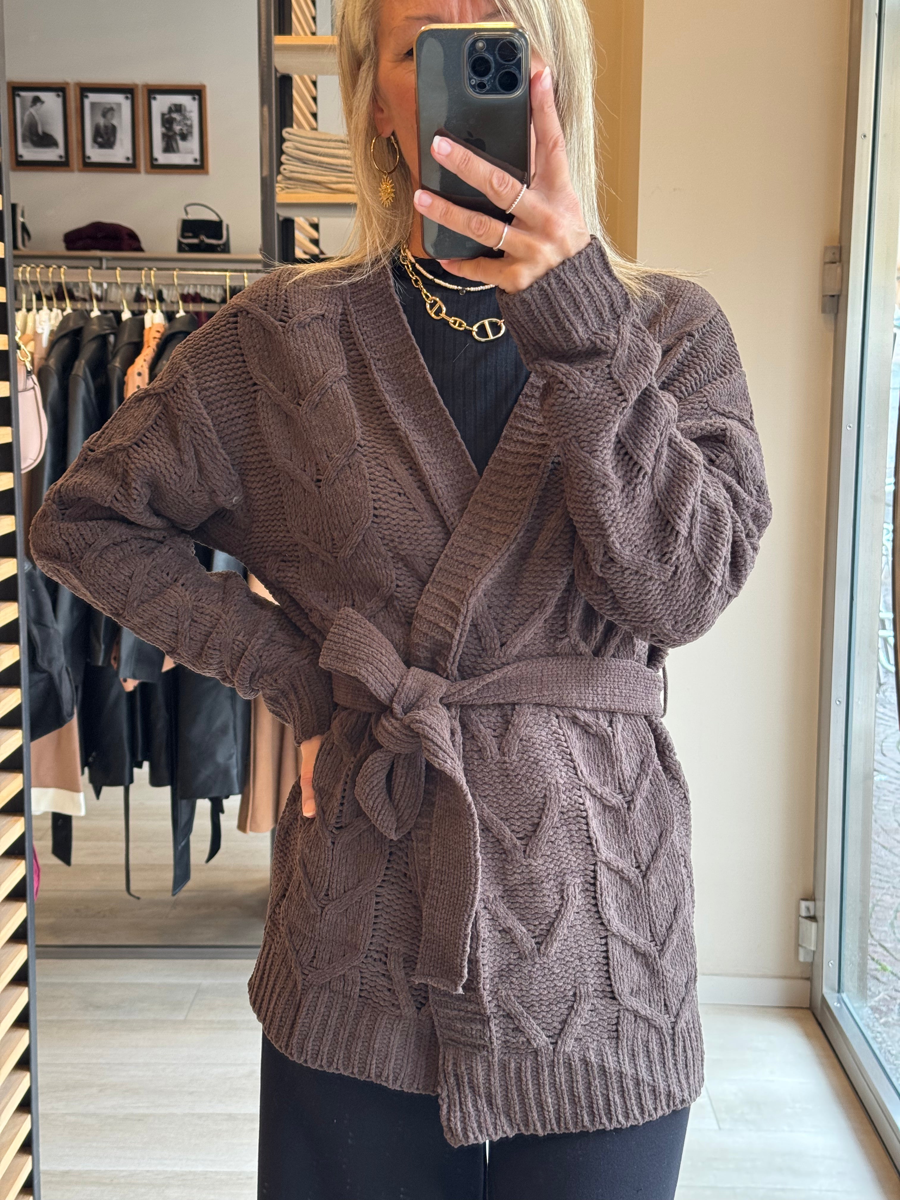 Cardigan Ciniglia