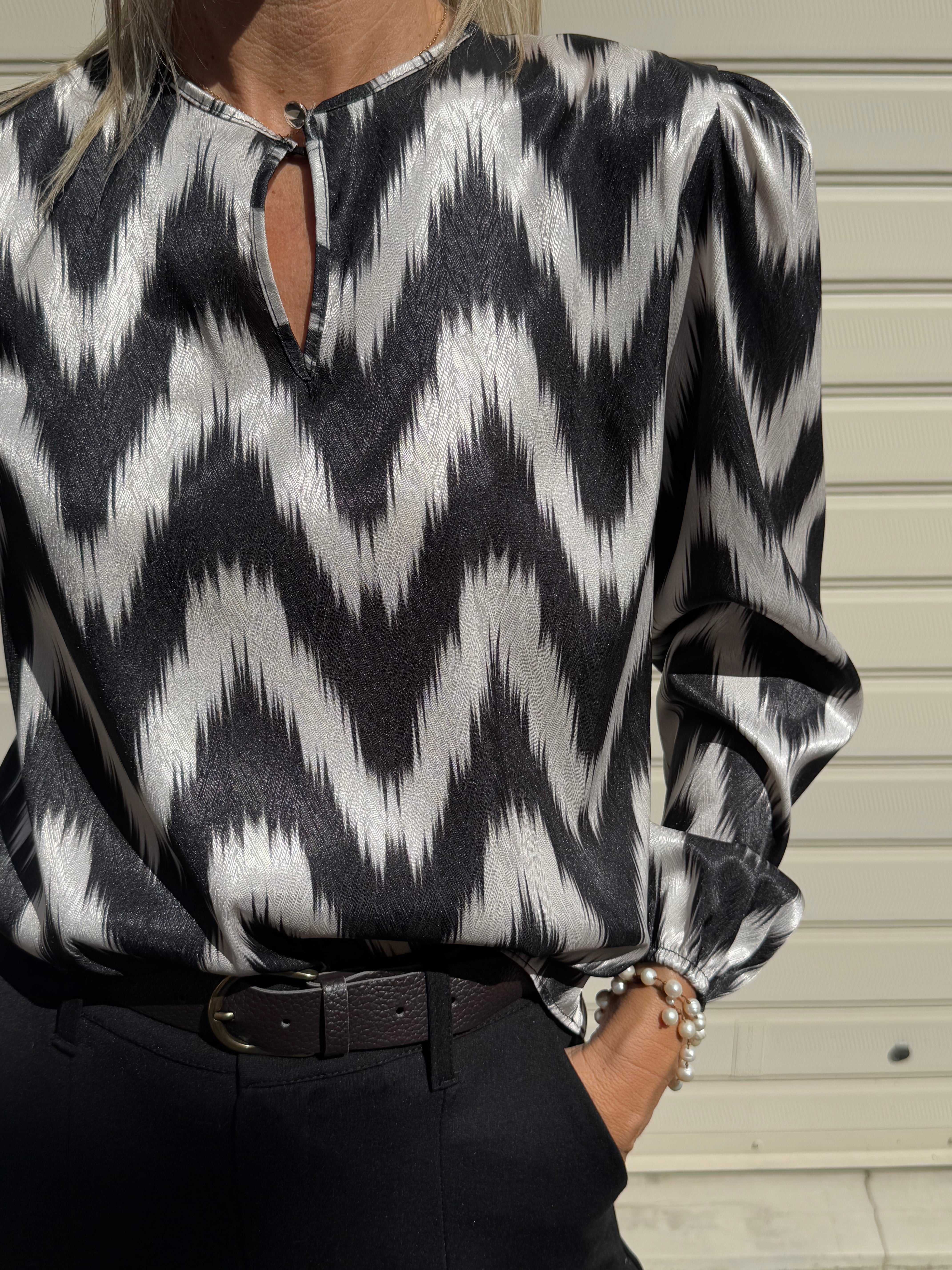 Blusa zig zag mimì