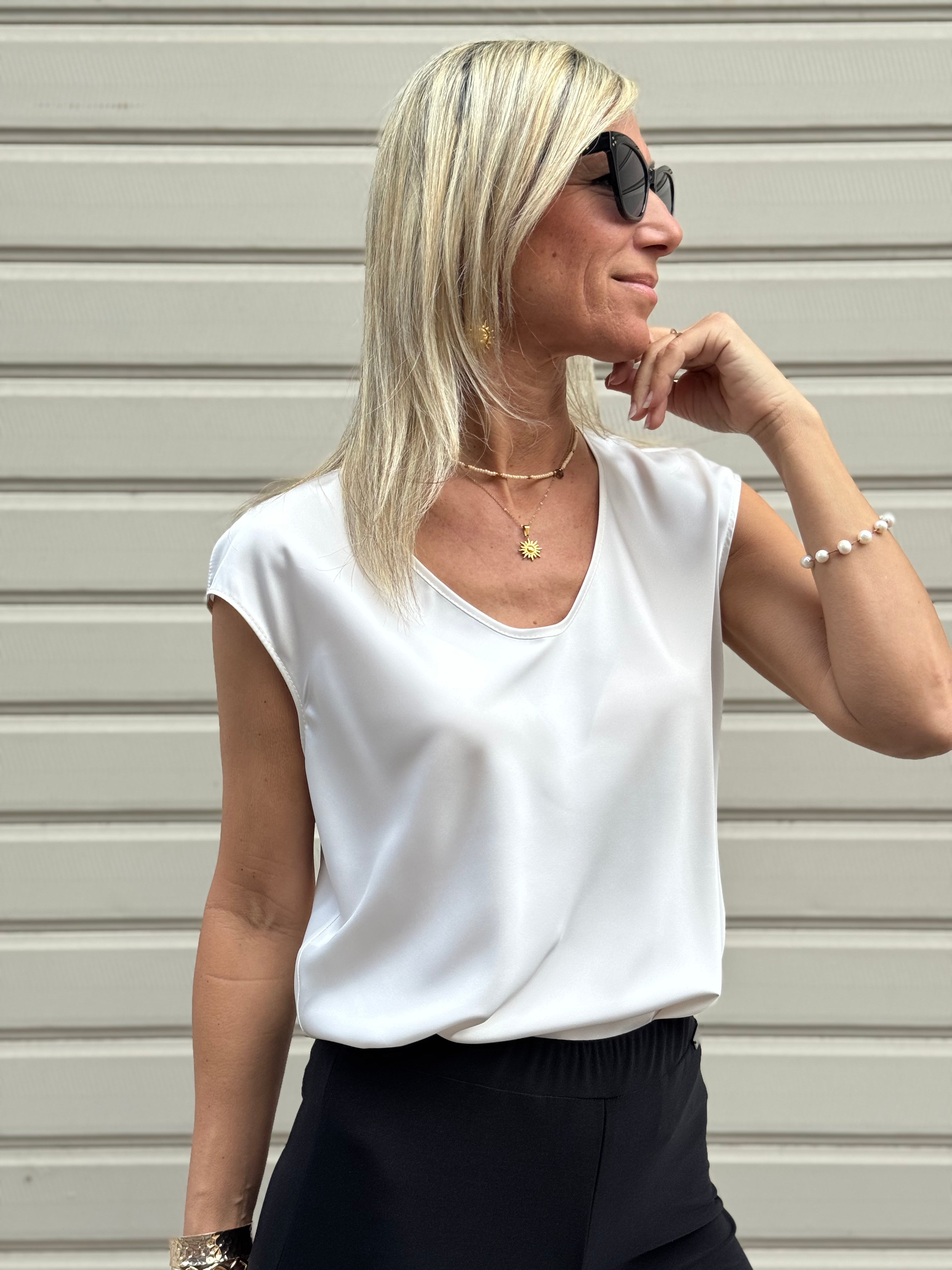 Blusa Raso V Imperial