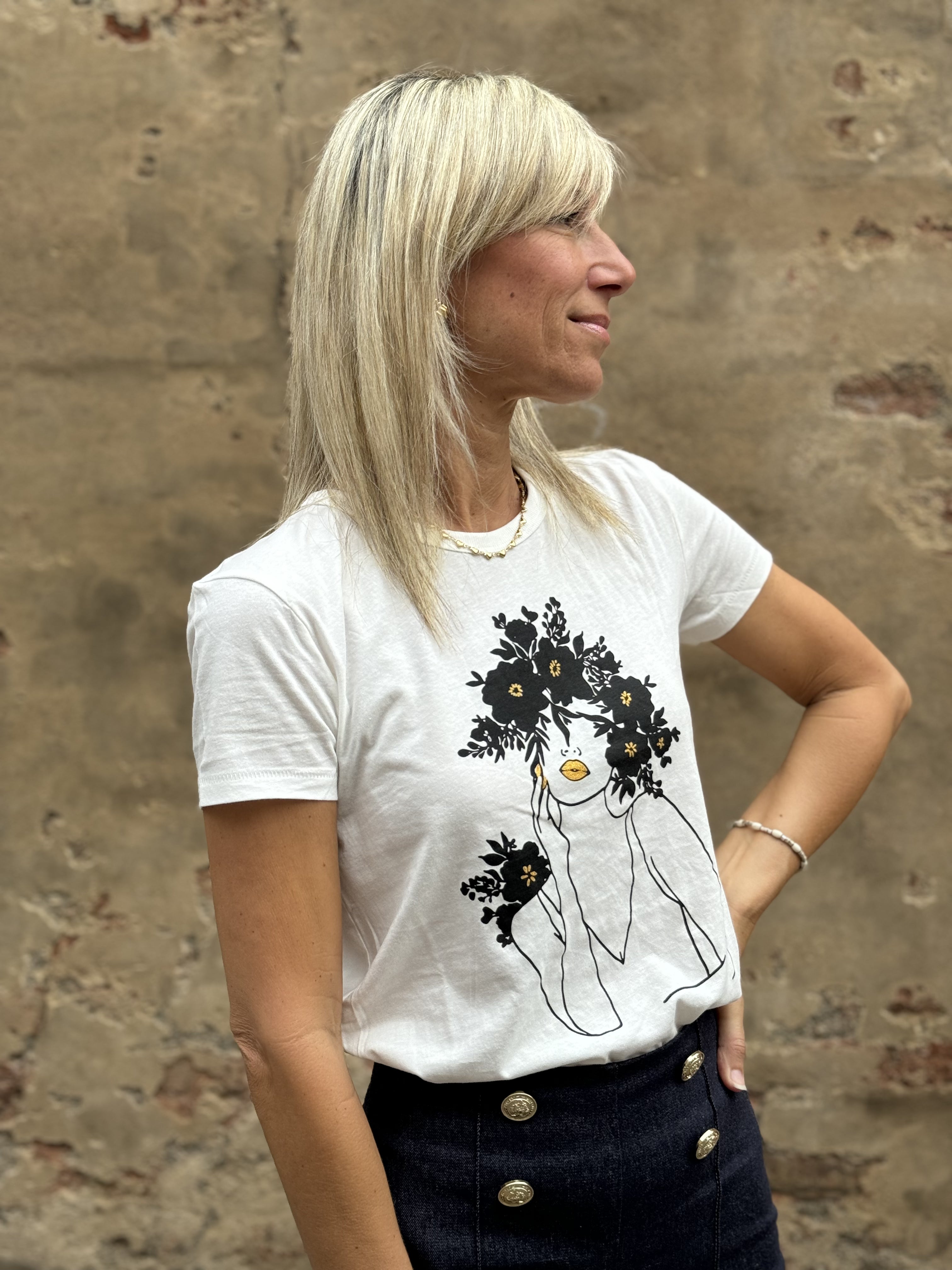 Tshirt Flower Girl