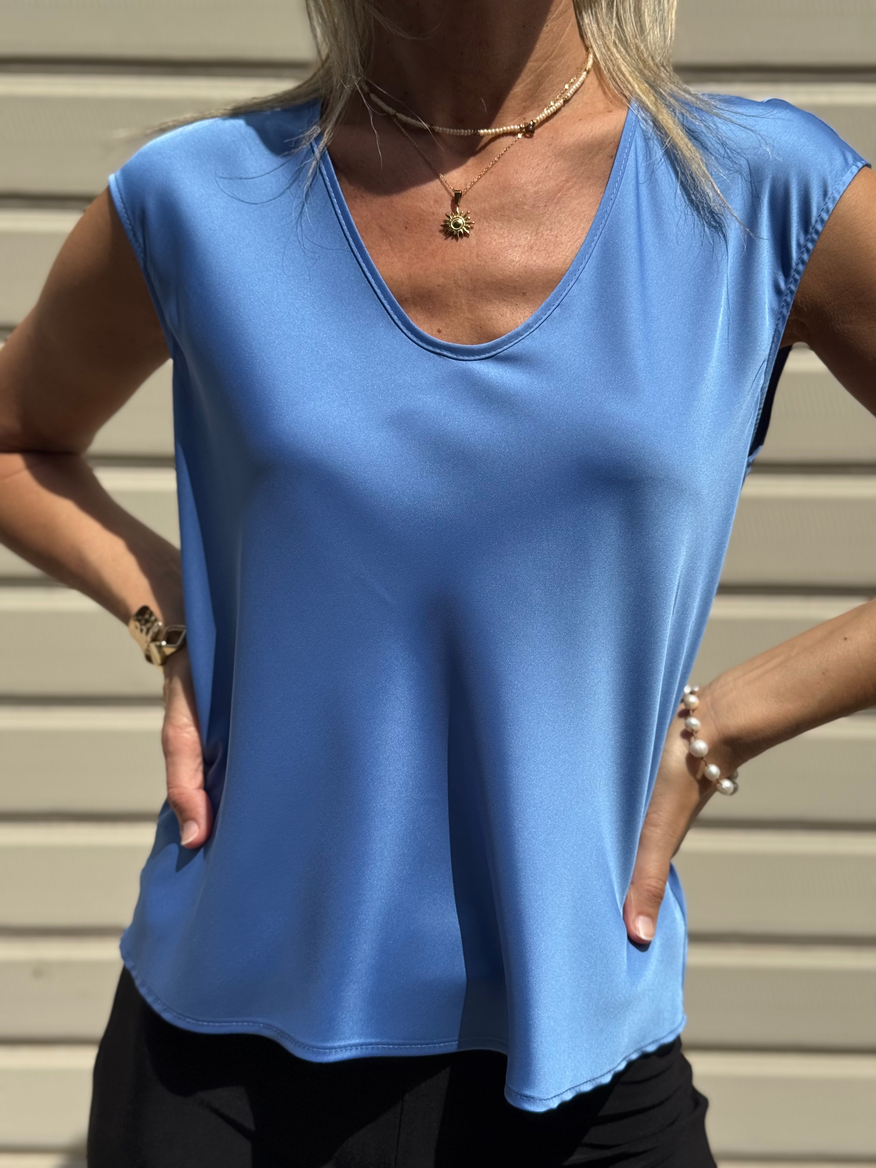 Blusa Raso V Imperial