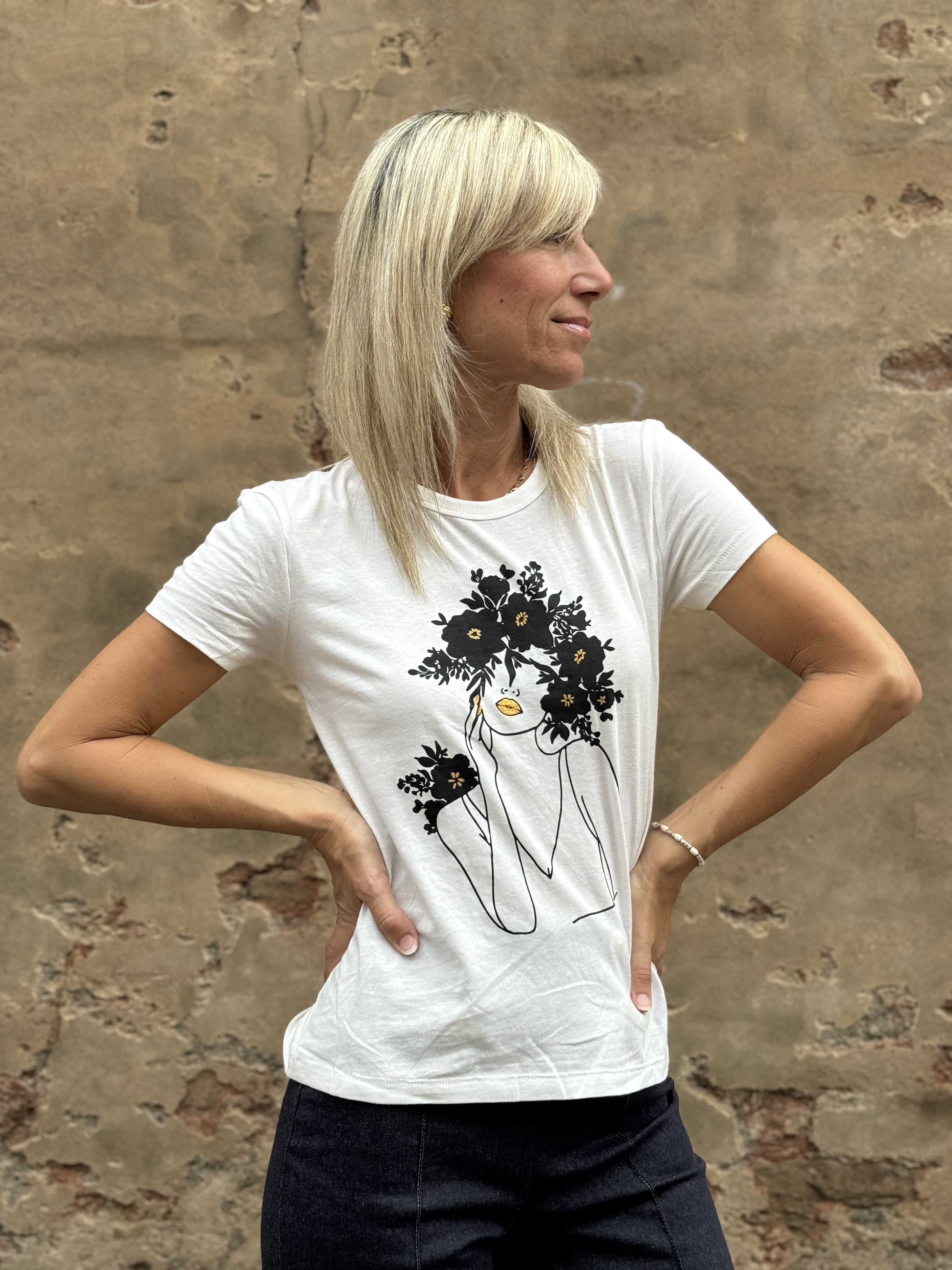 Tshirt Flower Girl