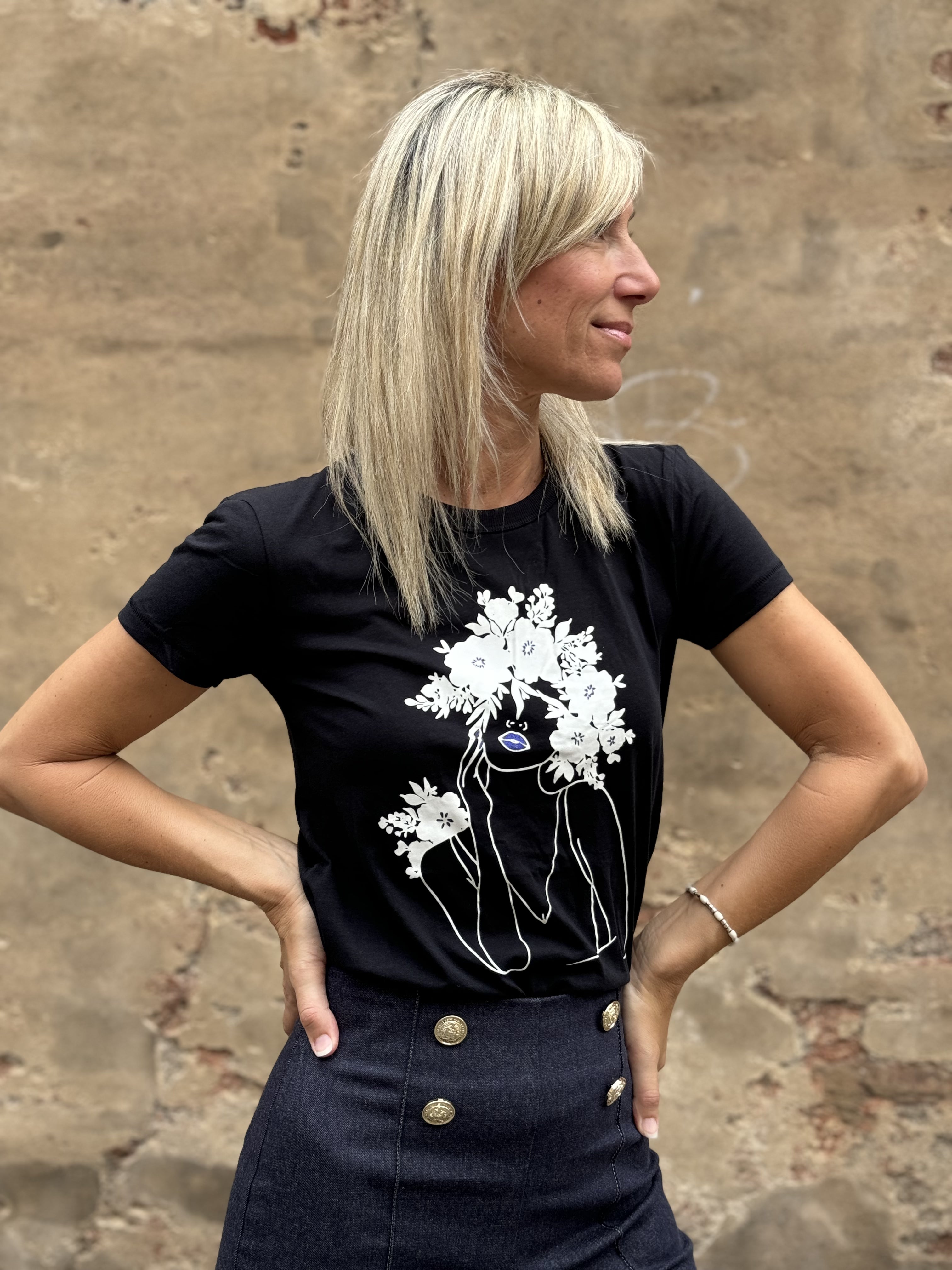 Tshirt Flower Girl