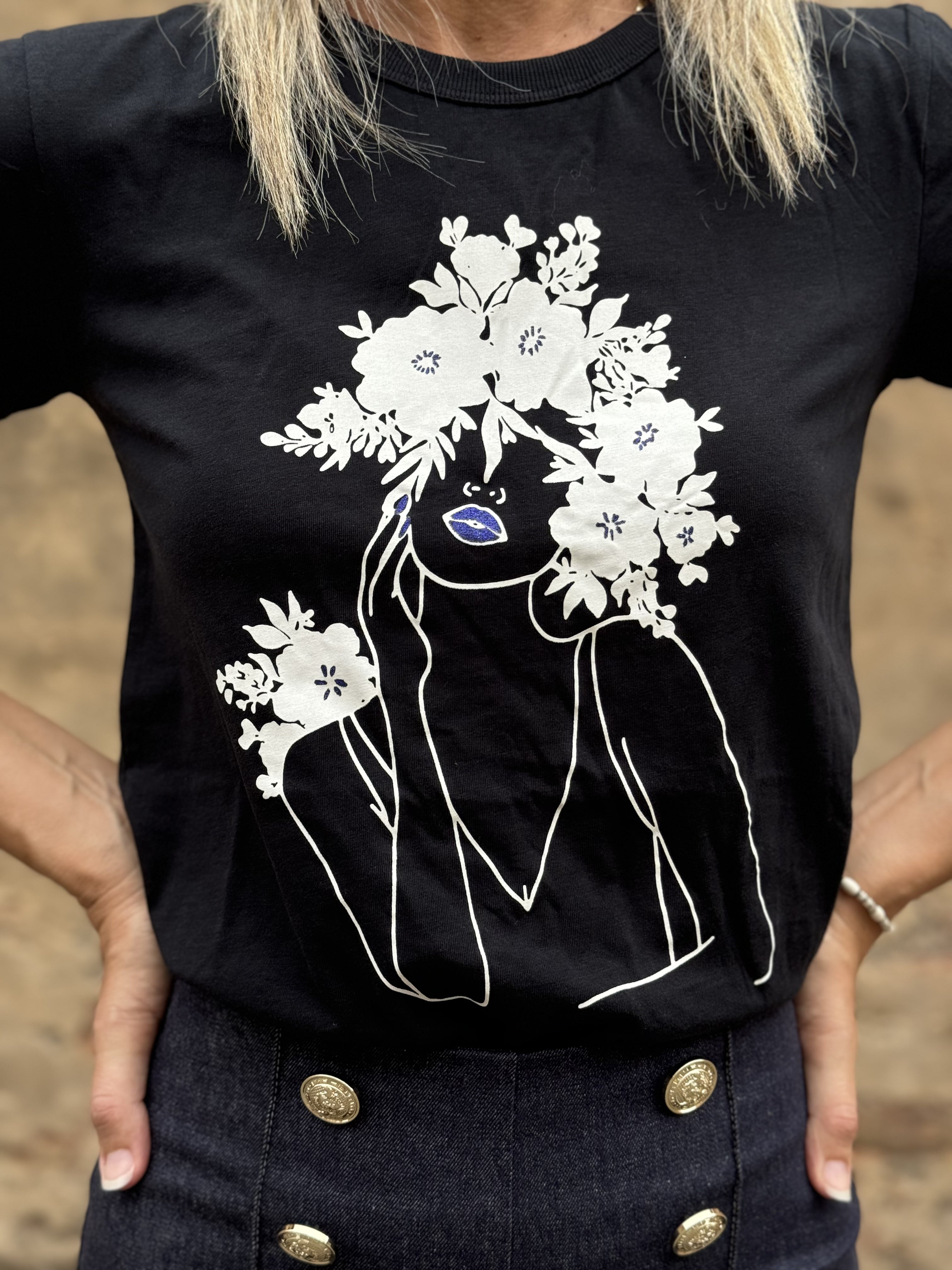 Tshirt Flower Girl