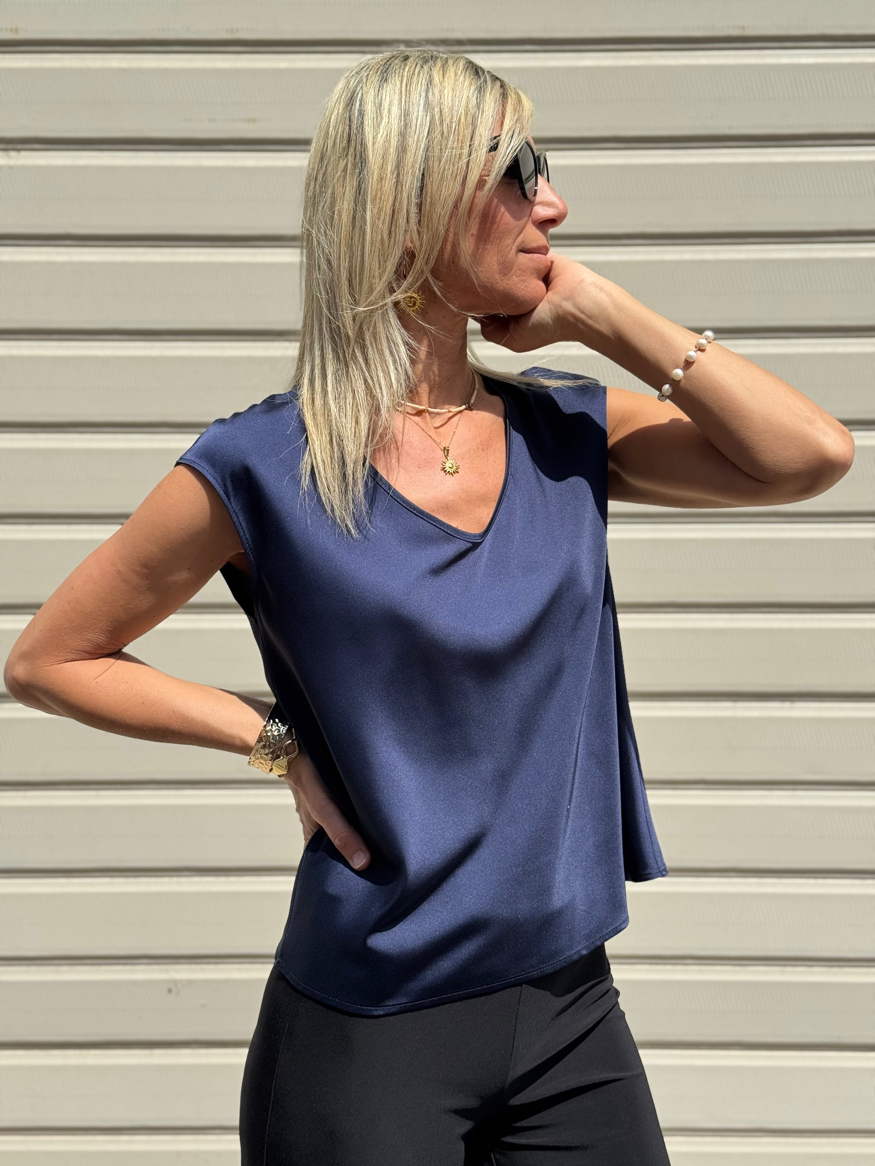 Blusa Raso V Imperial