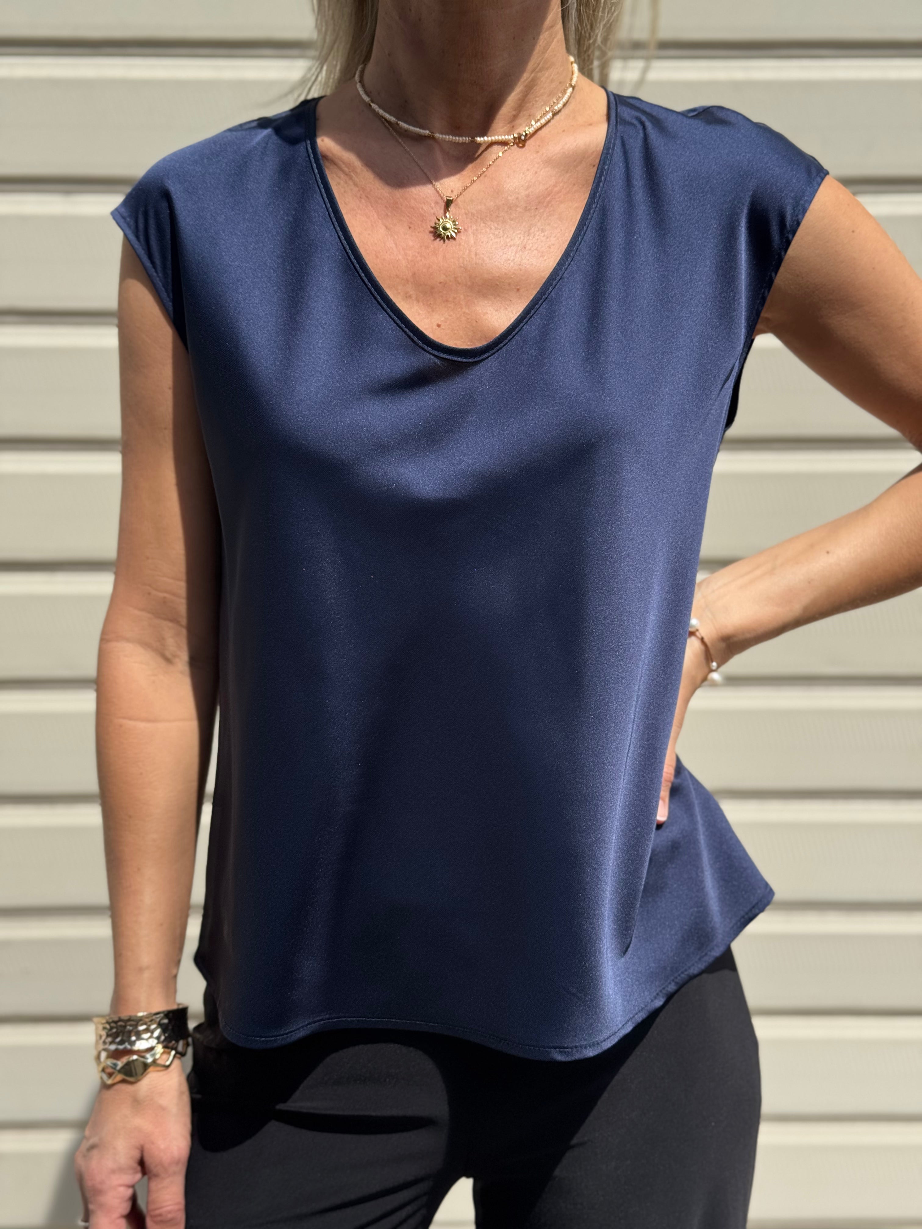 Blusa Raso V Imperial
