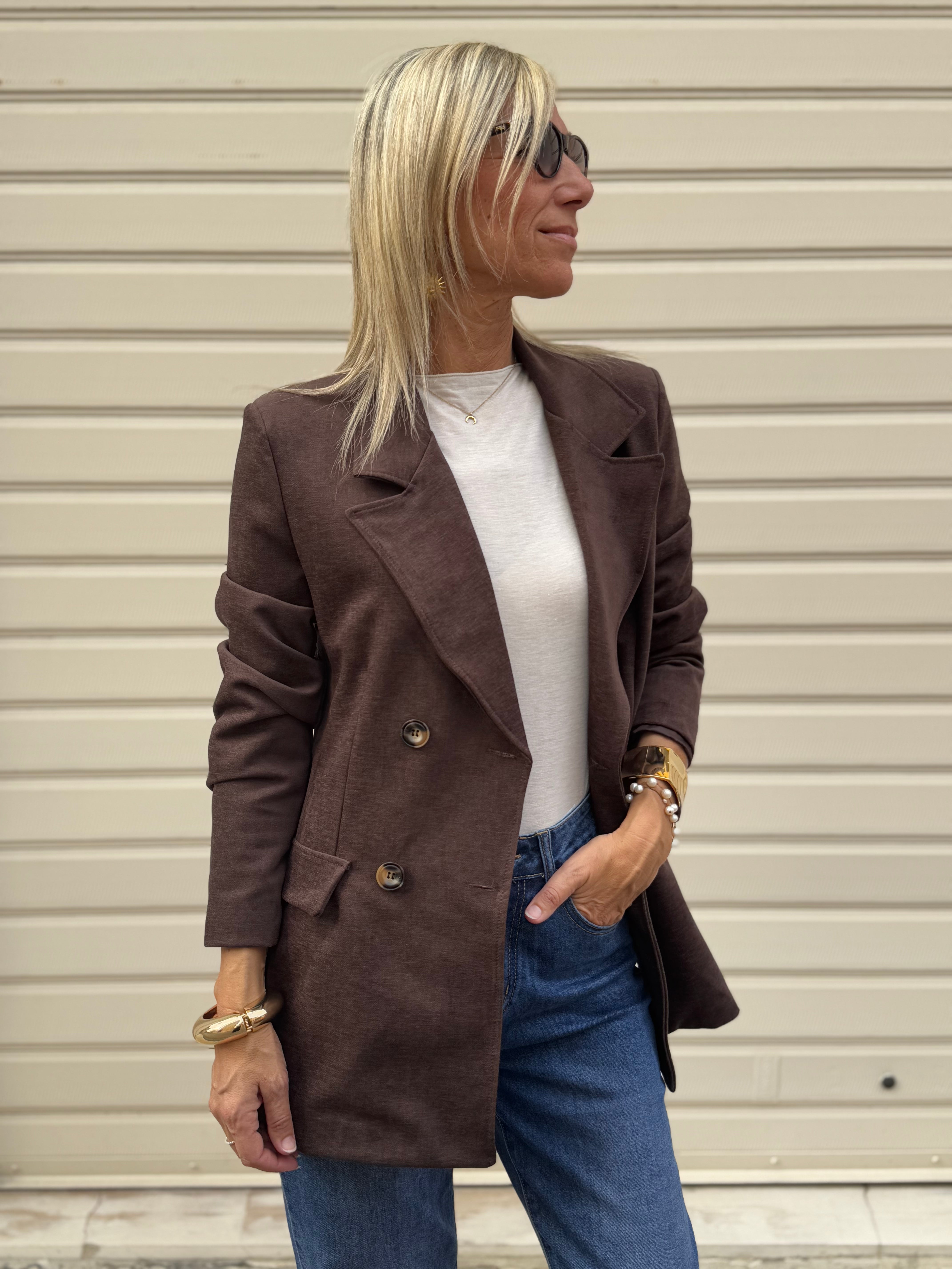 Blazer caffè adora