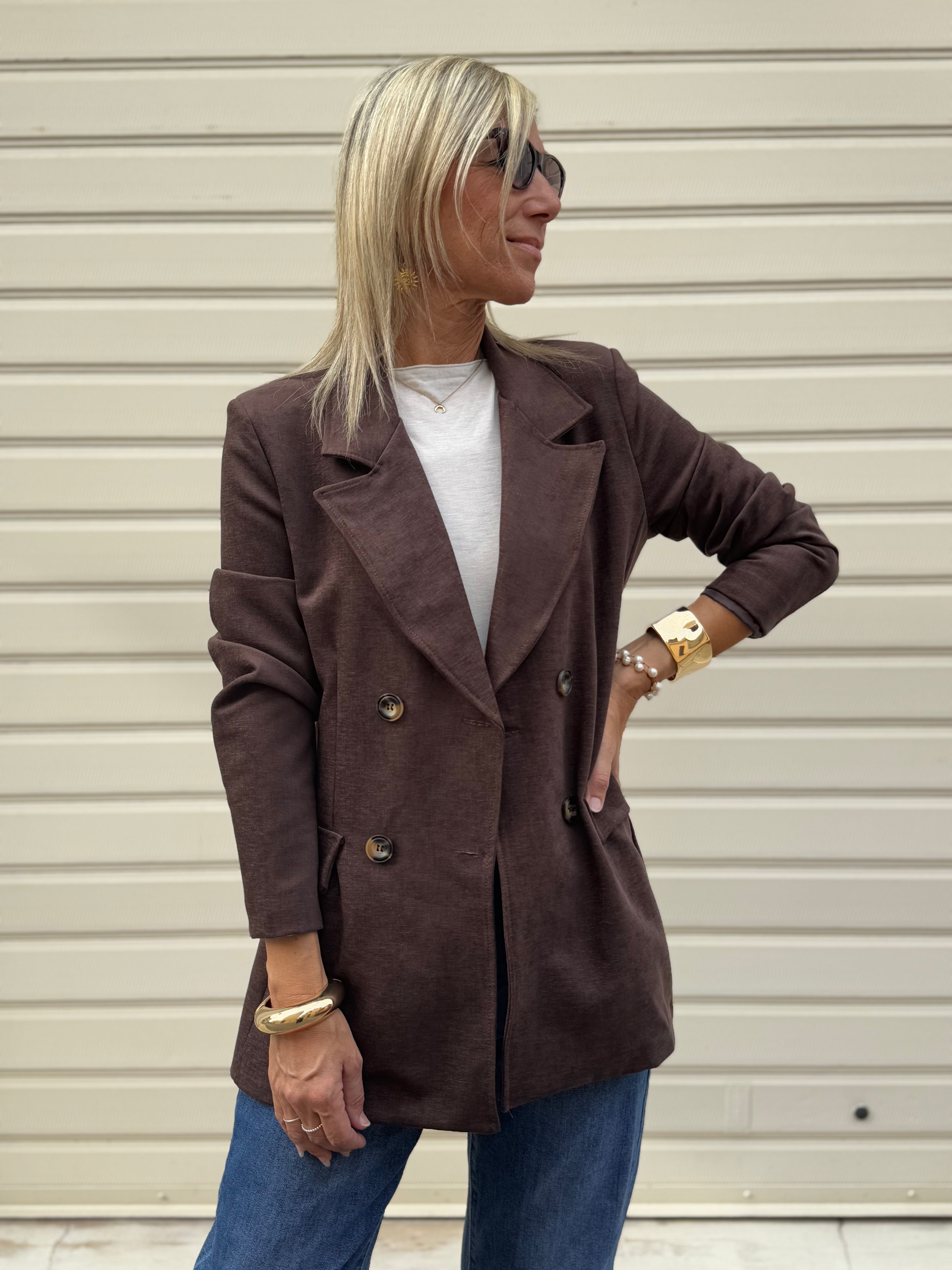 Blazer caffè adora