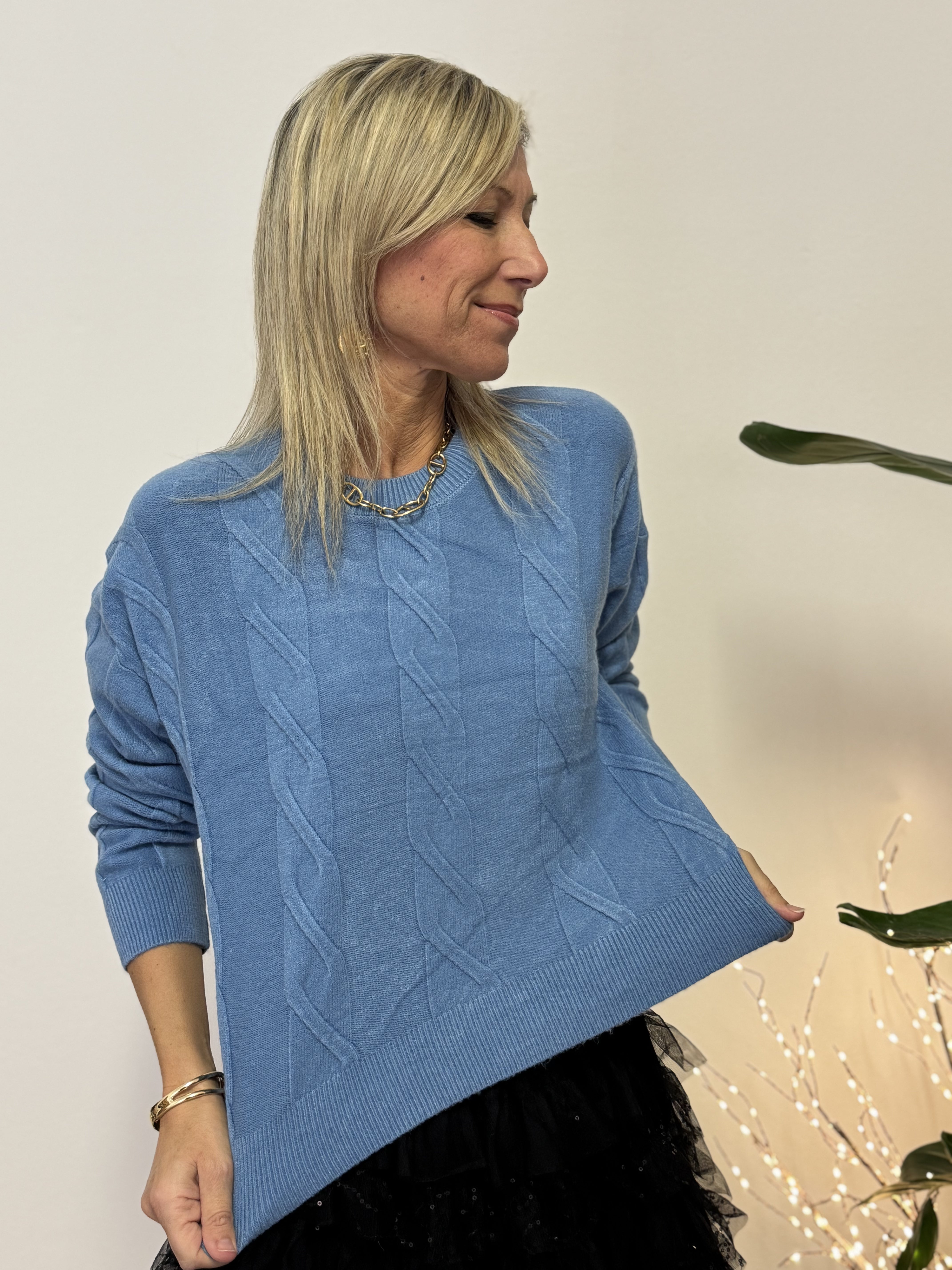 Maglia Trecce Scatoletta