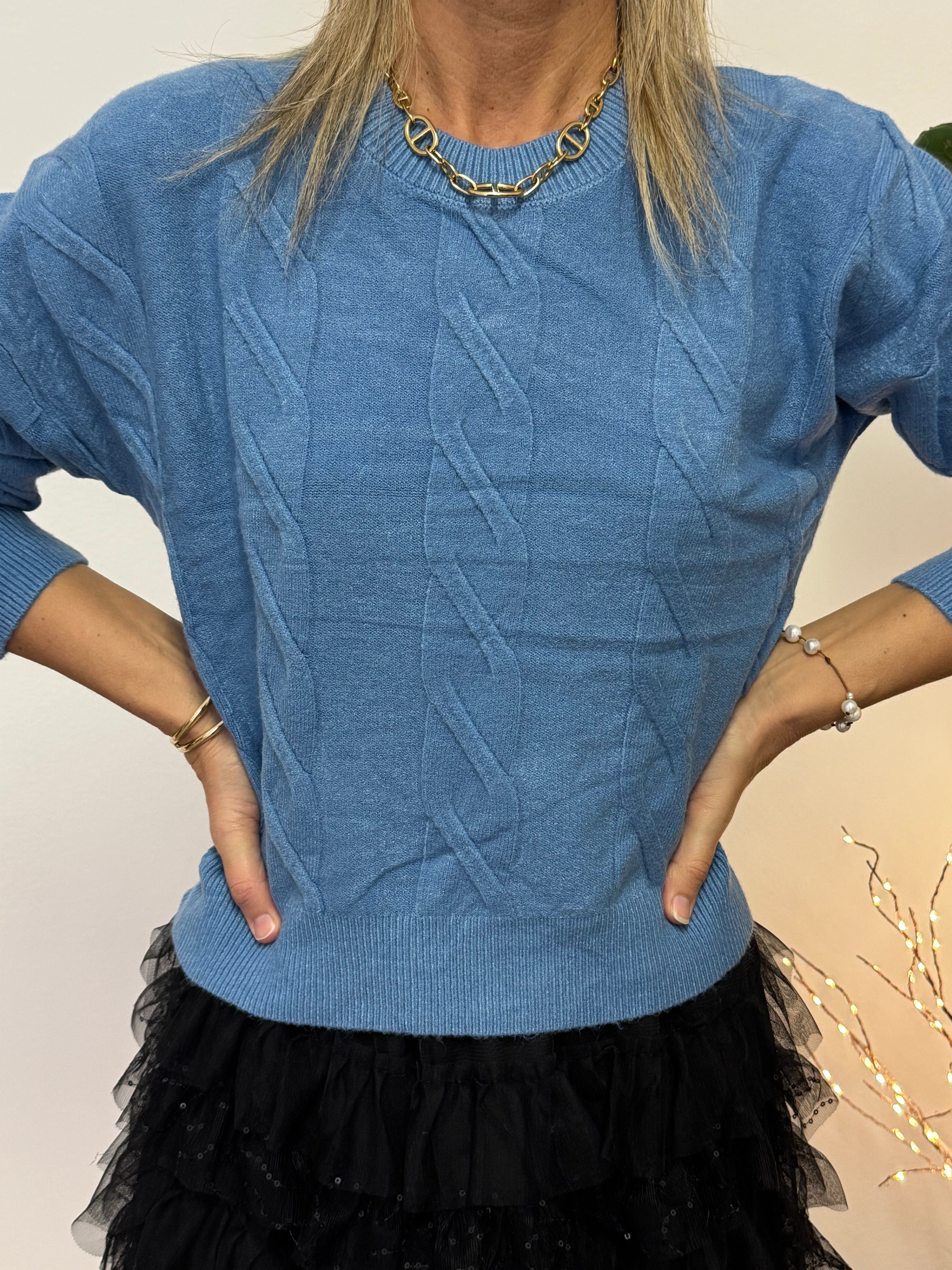 Maglia Trecce Scatoletta