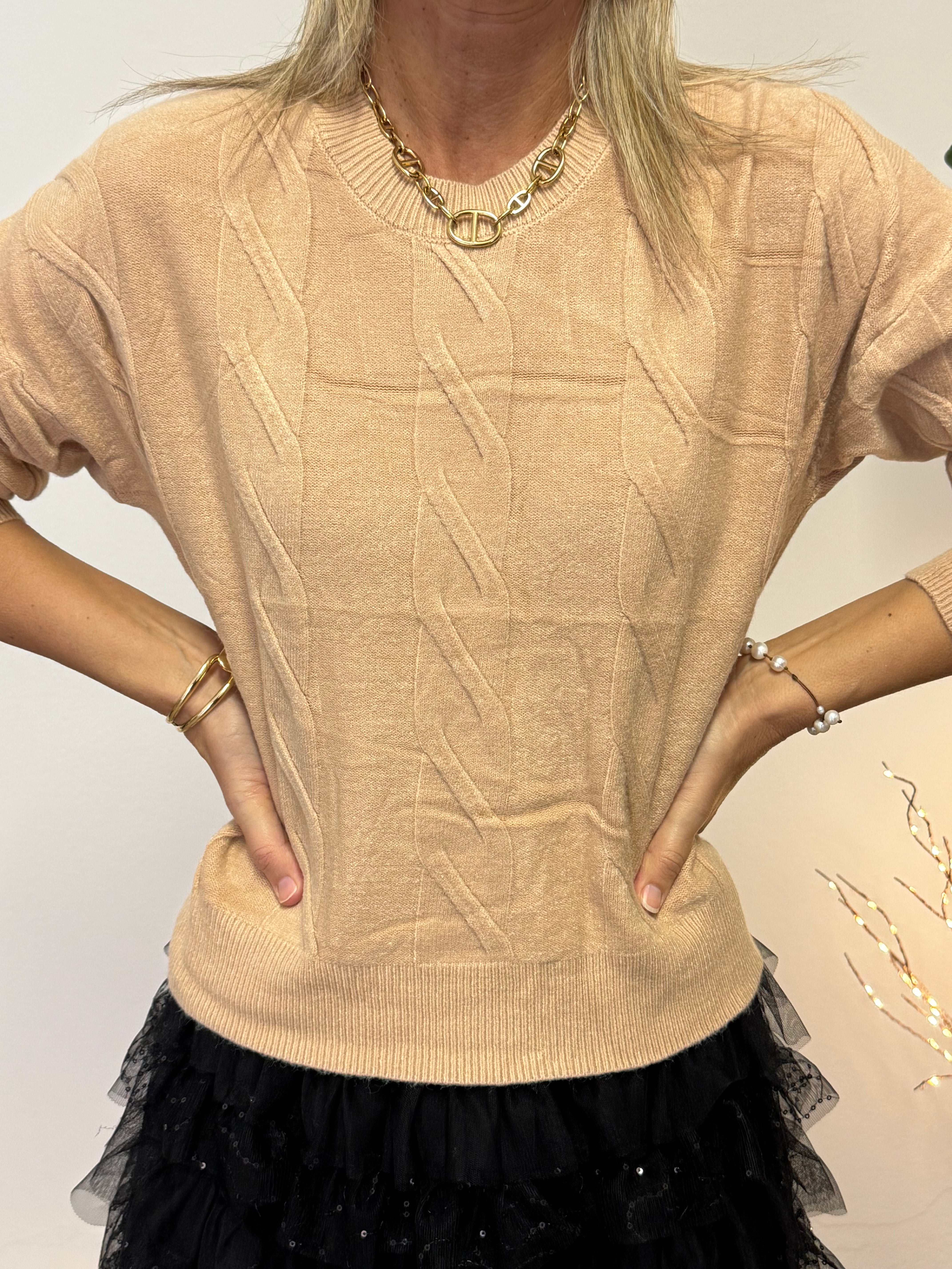 Maglia Trecce Scatoletta