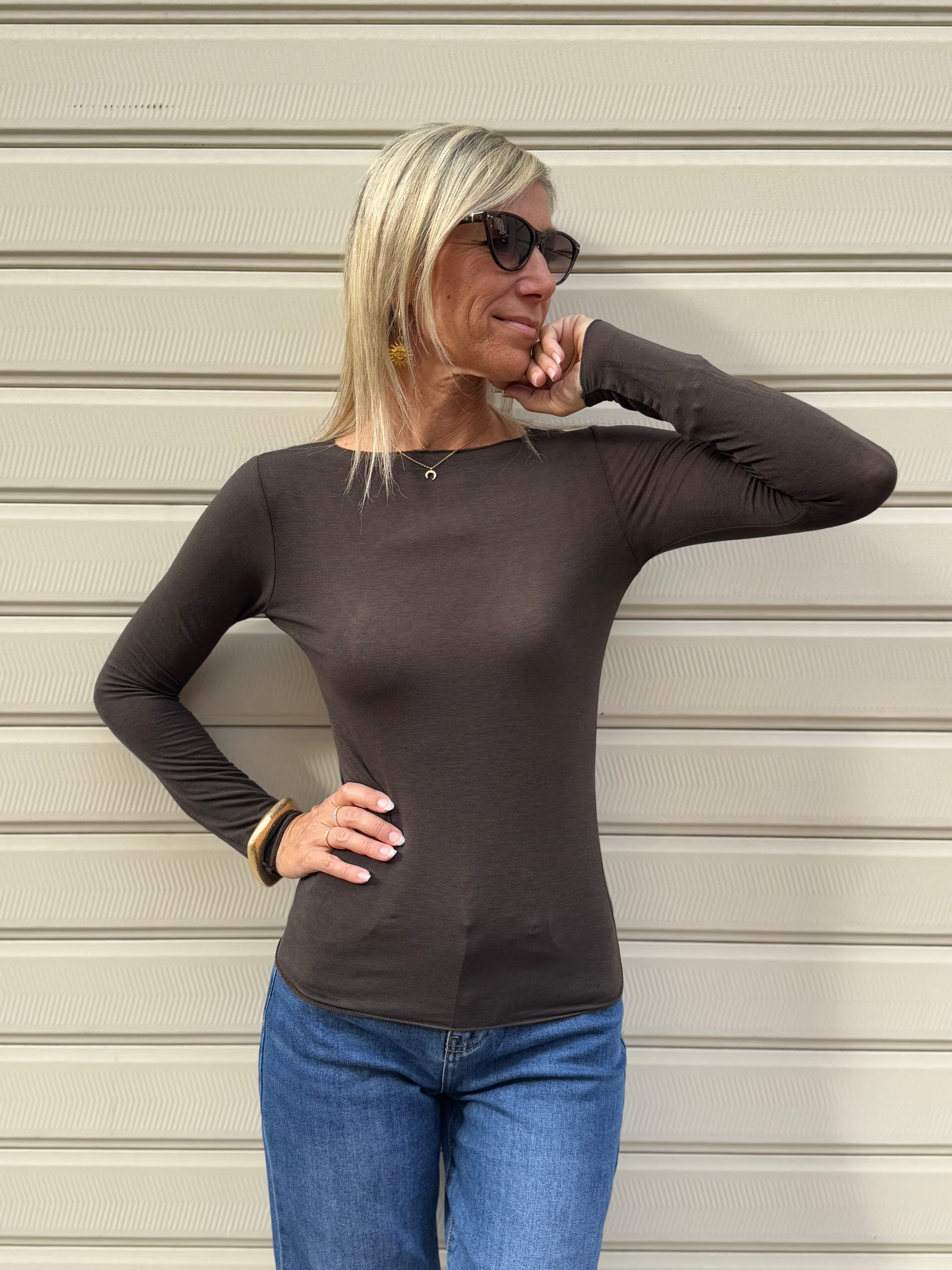 Scollo barca maglina adora