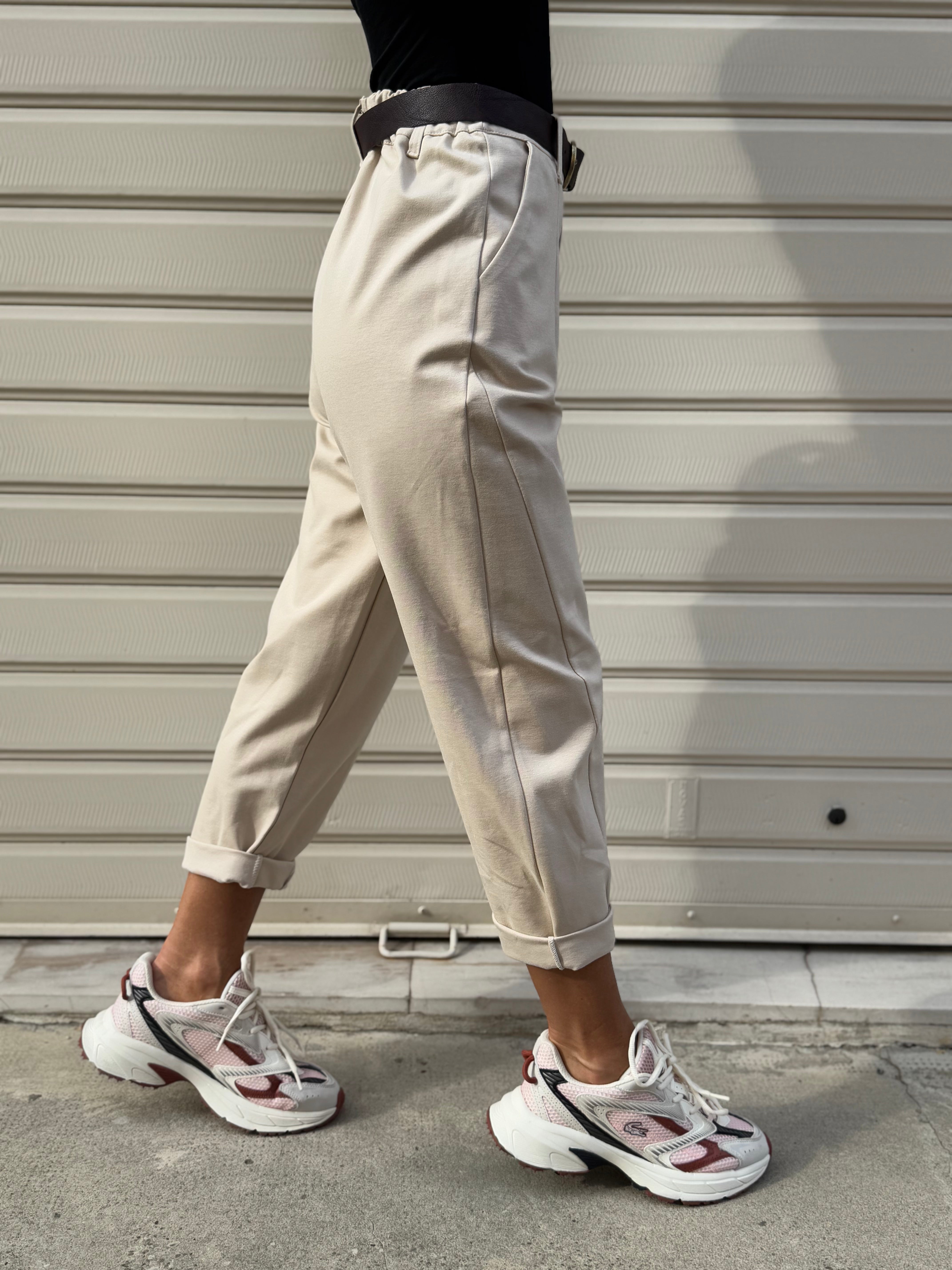 Pantalone baggy punto milano