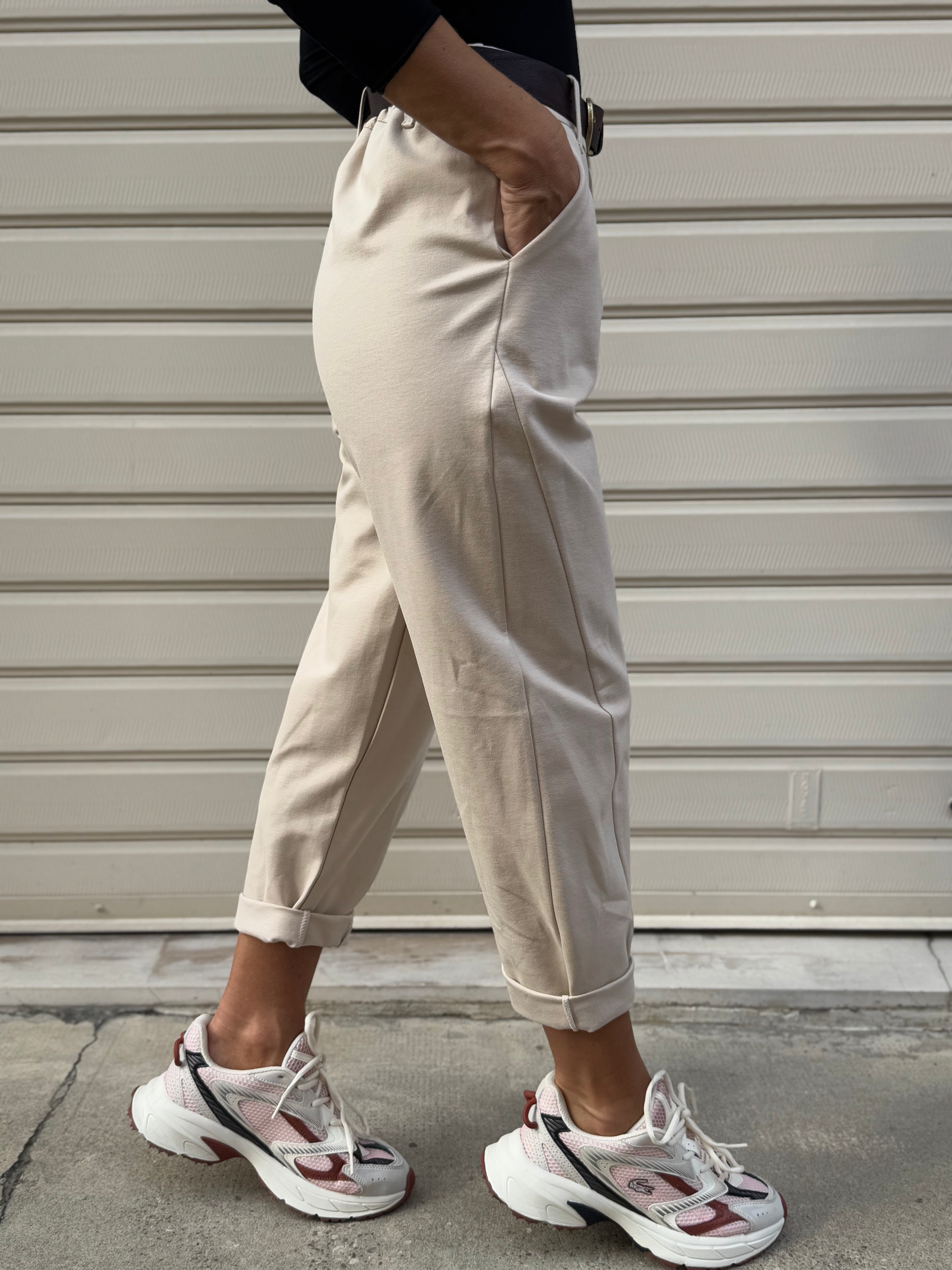 Pantalone baggy punto milano