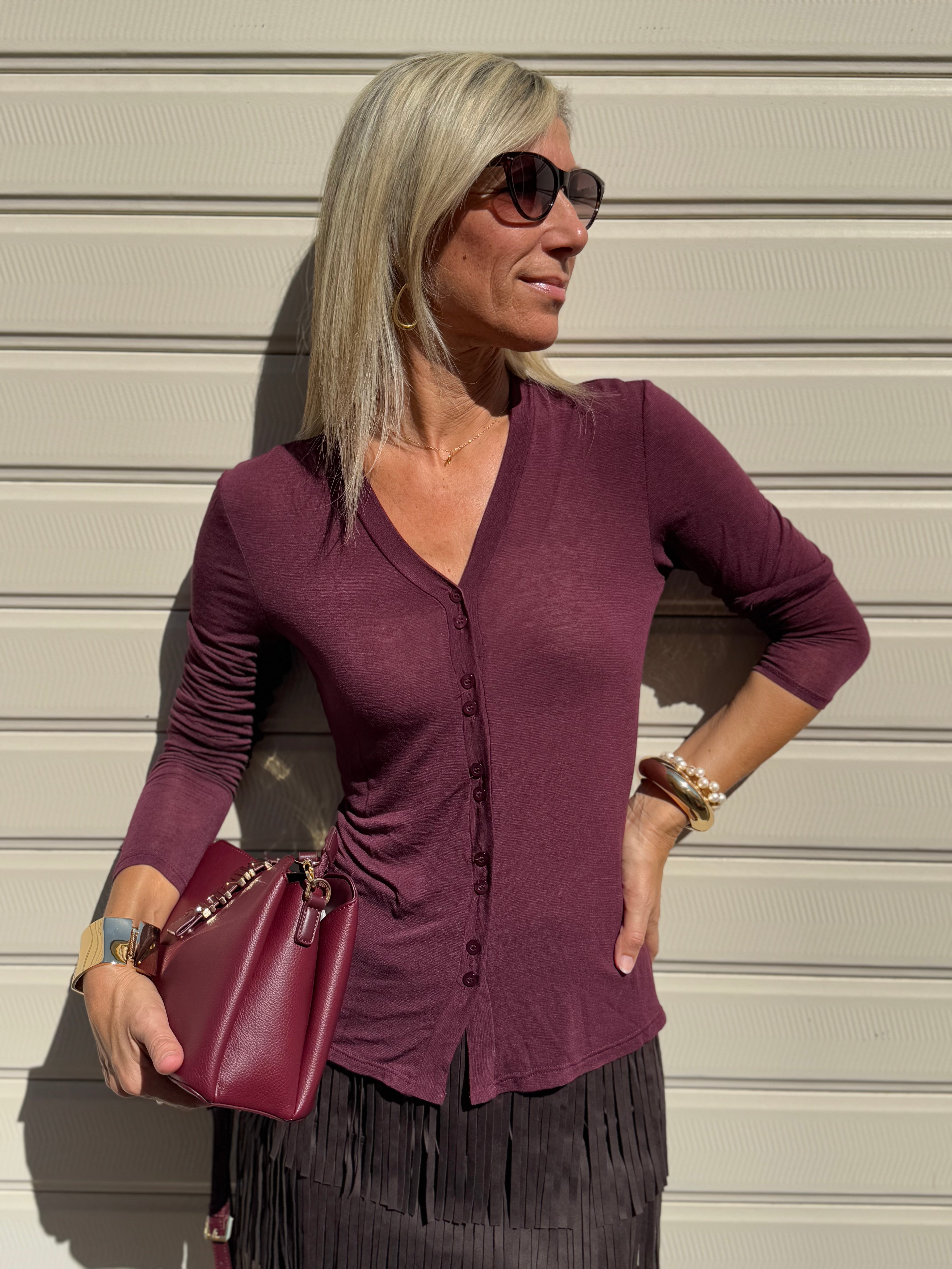 Cardigan V maglina adora