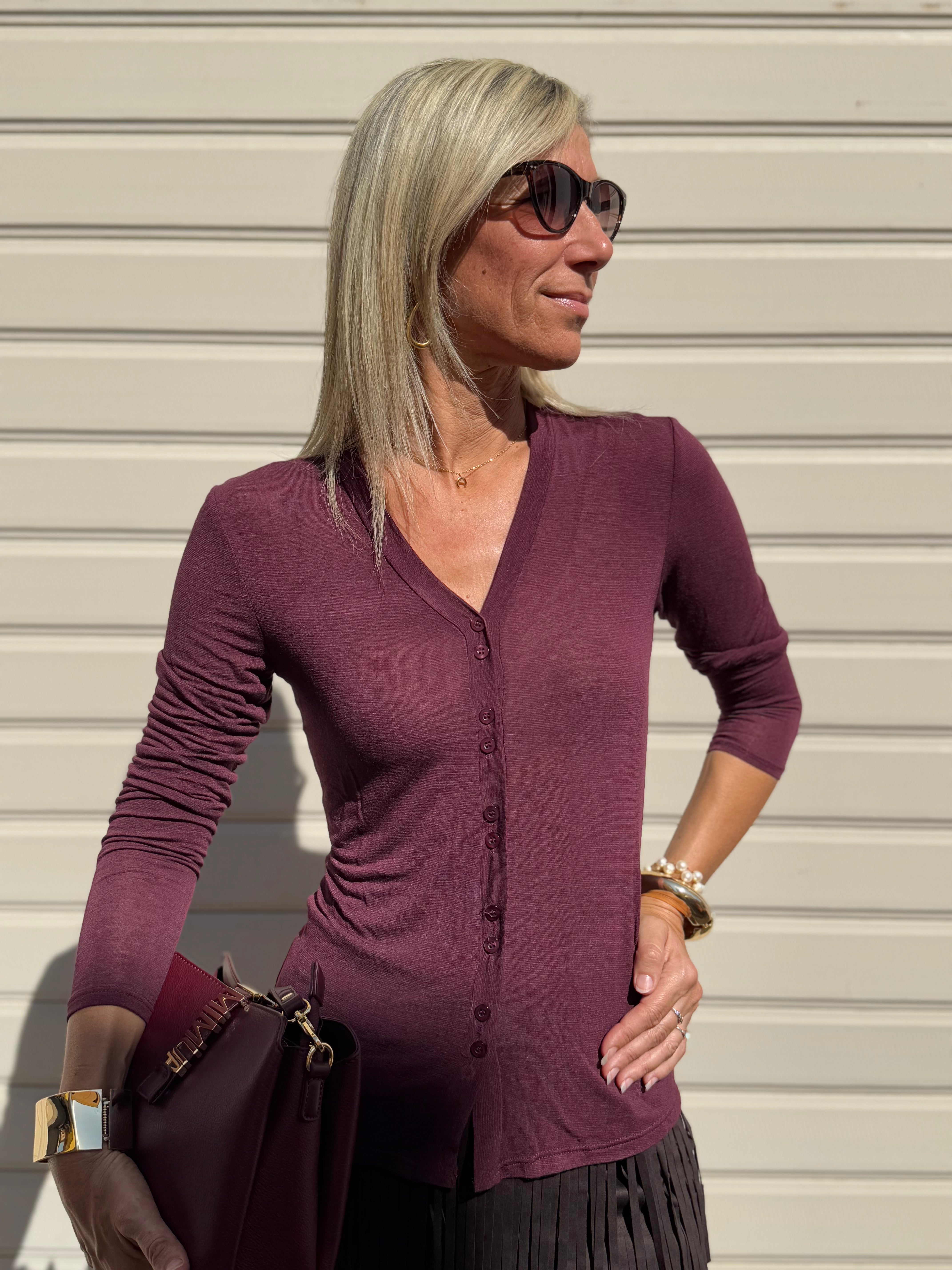 Cardigan V maglina adora