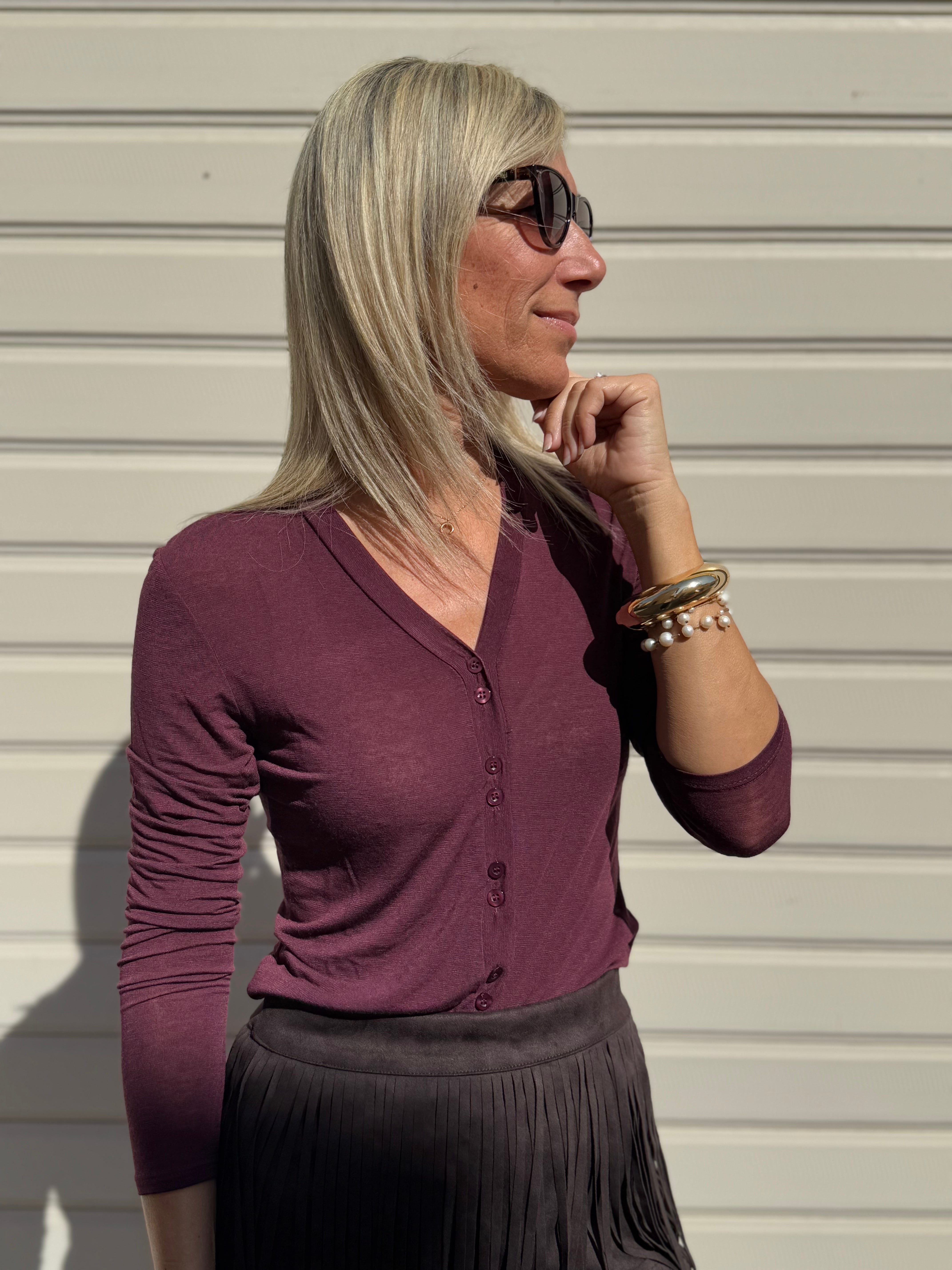 Cardigan V maglina adora