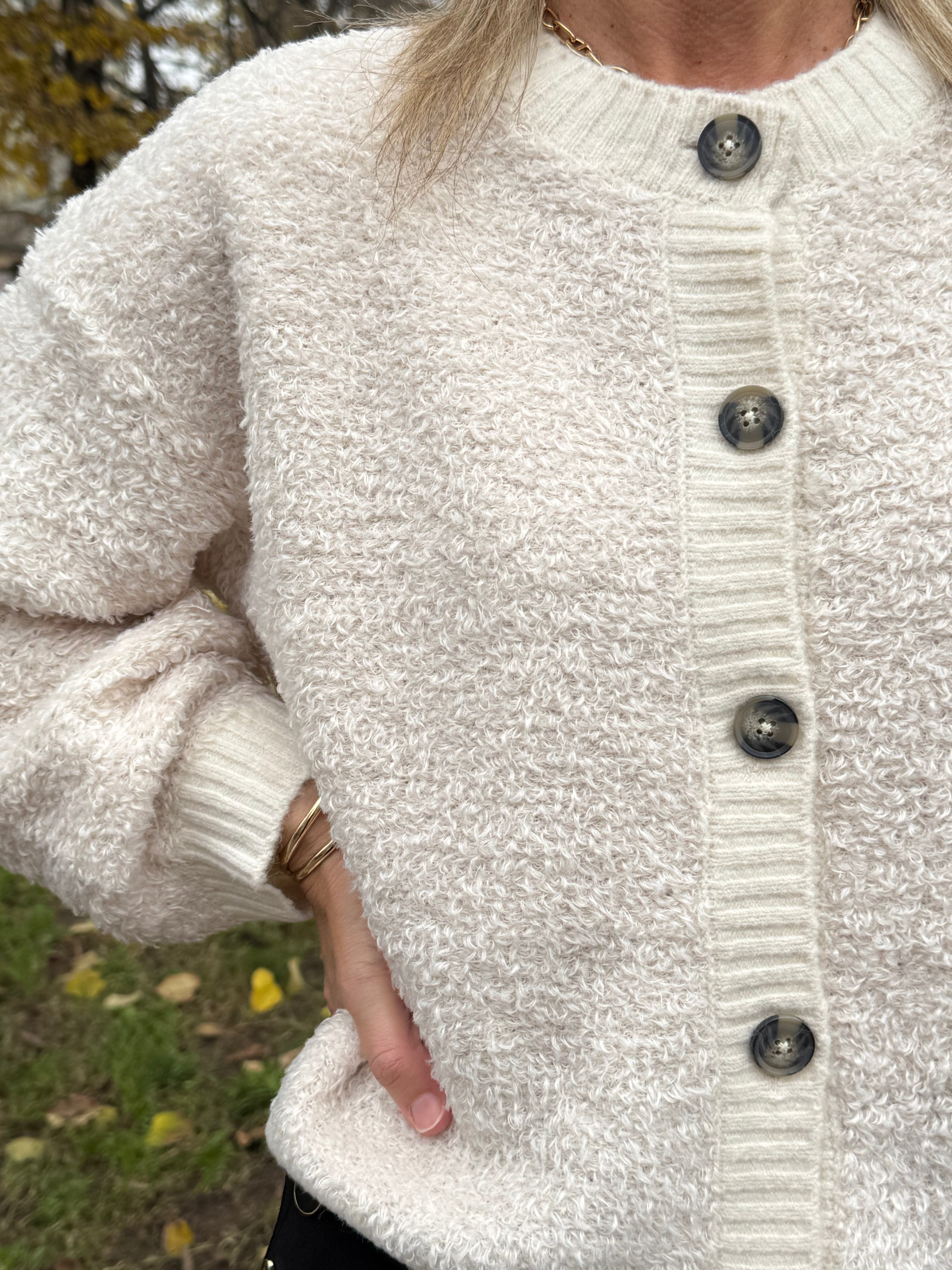 Cardigan Bouclè