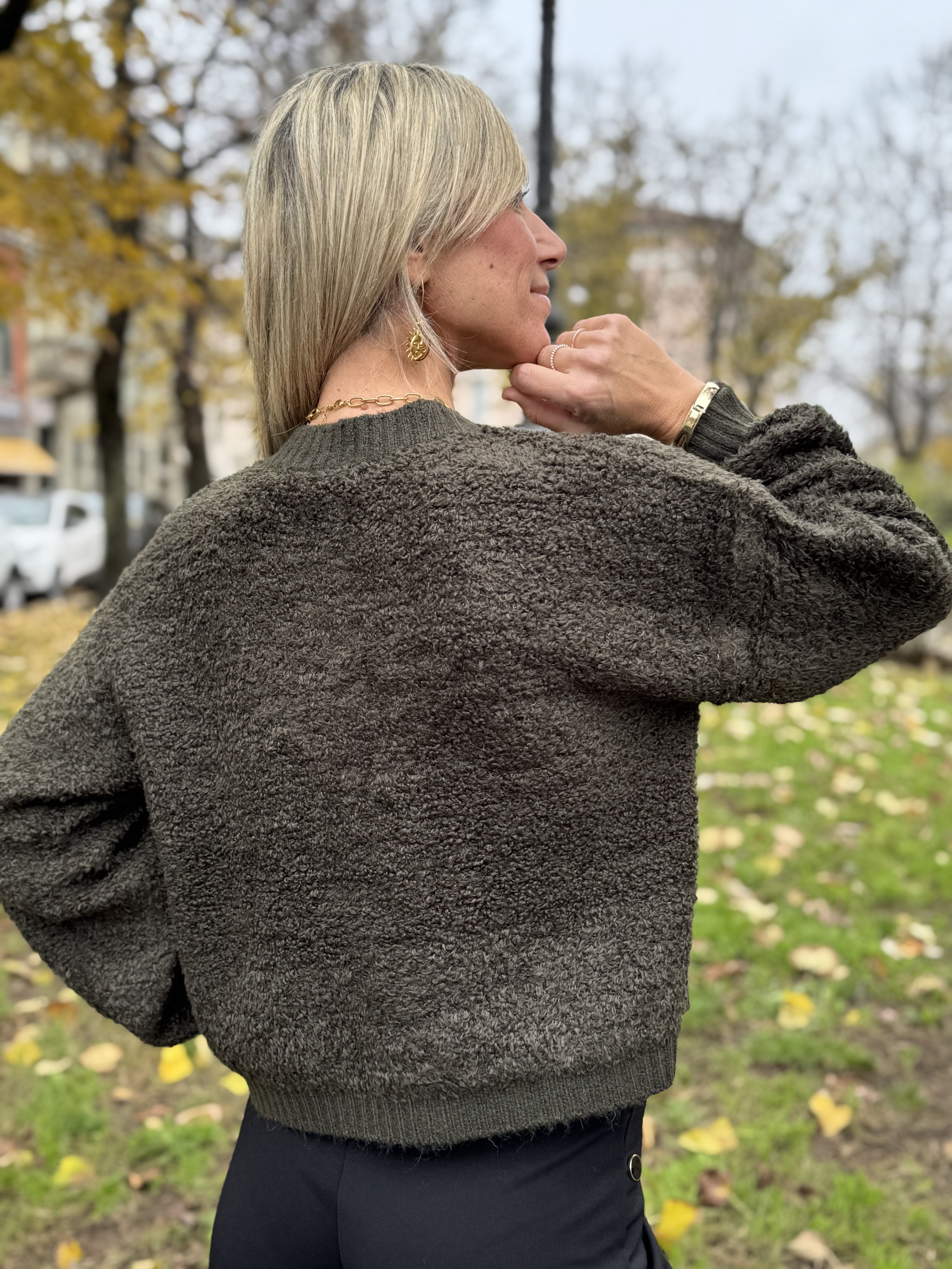 Cardigan Bouclè