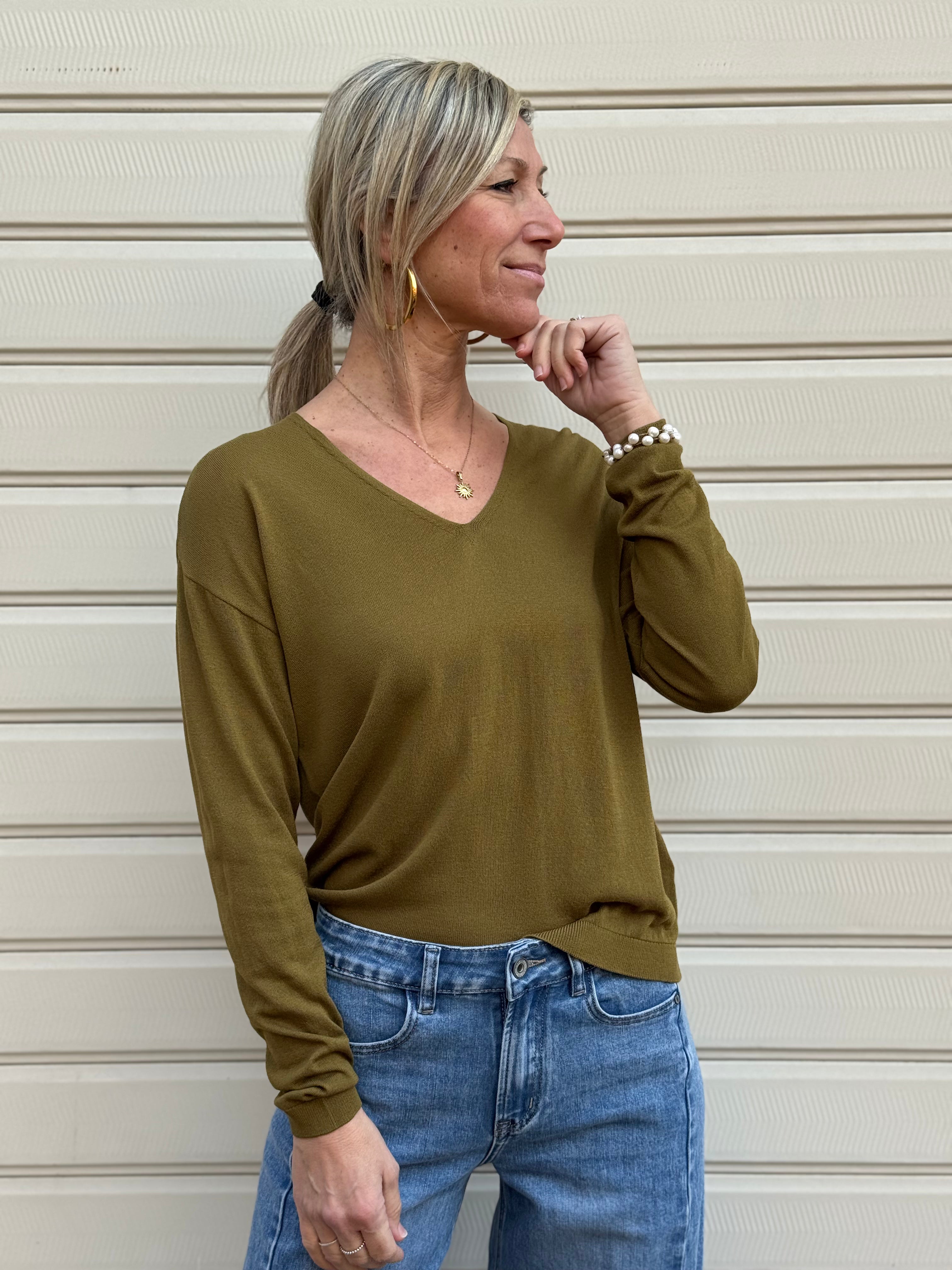 Pullover scollo v jdy